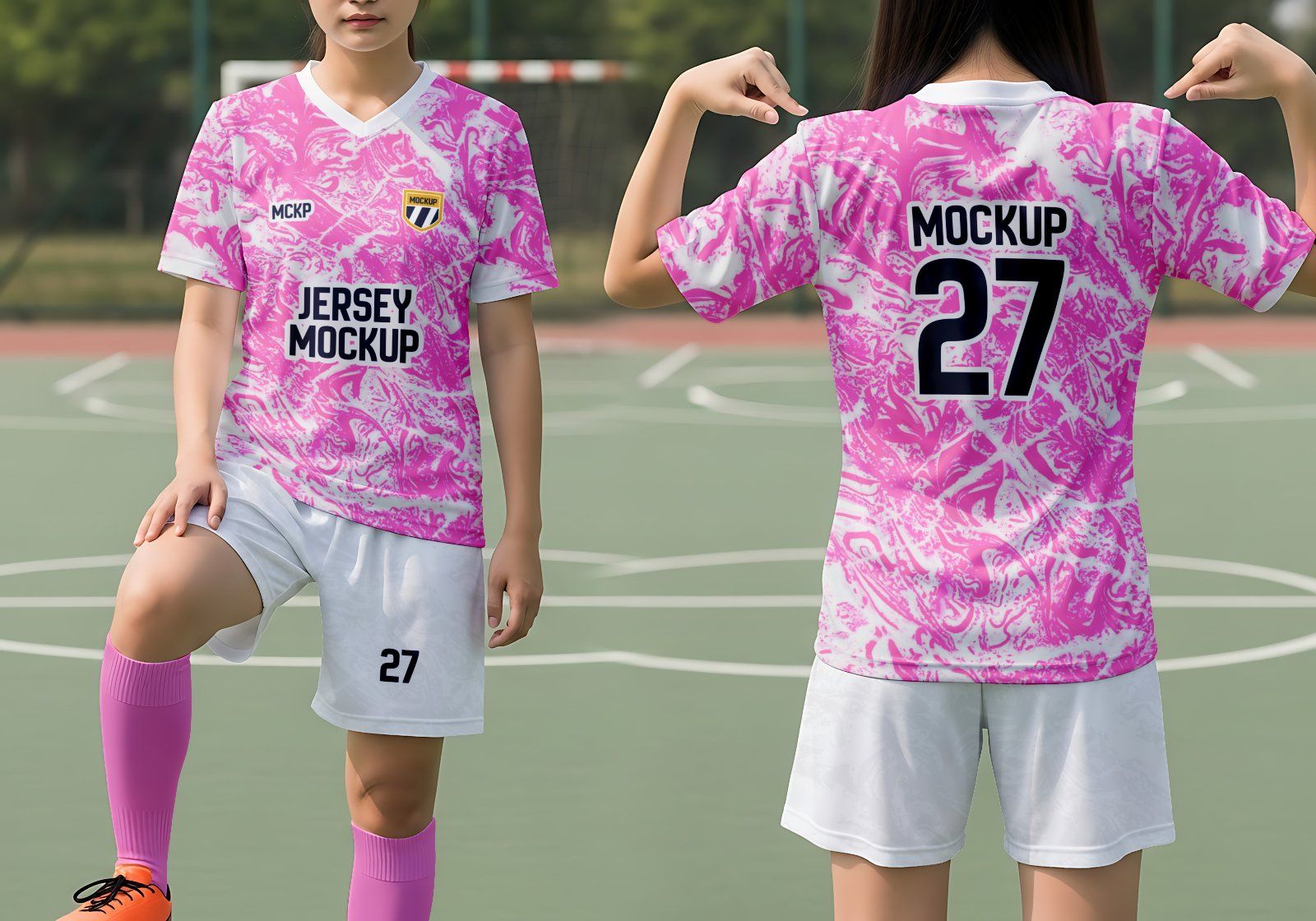 11 PSD Sports Jersey Mockup Bundle