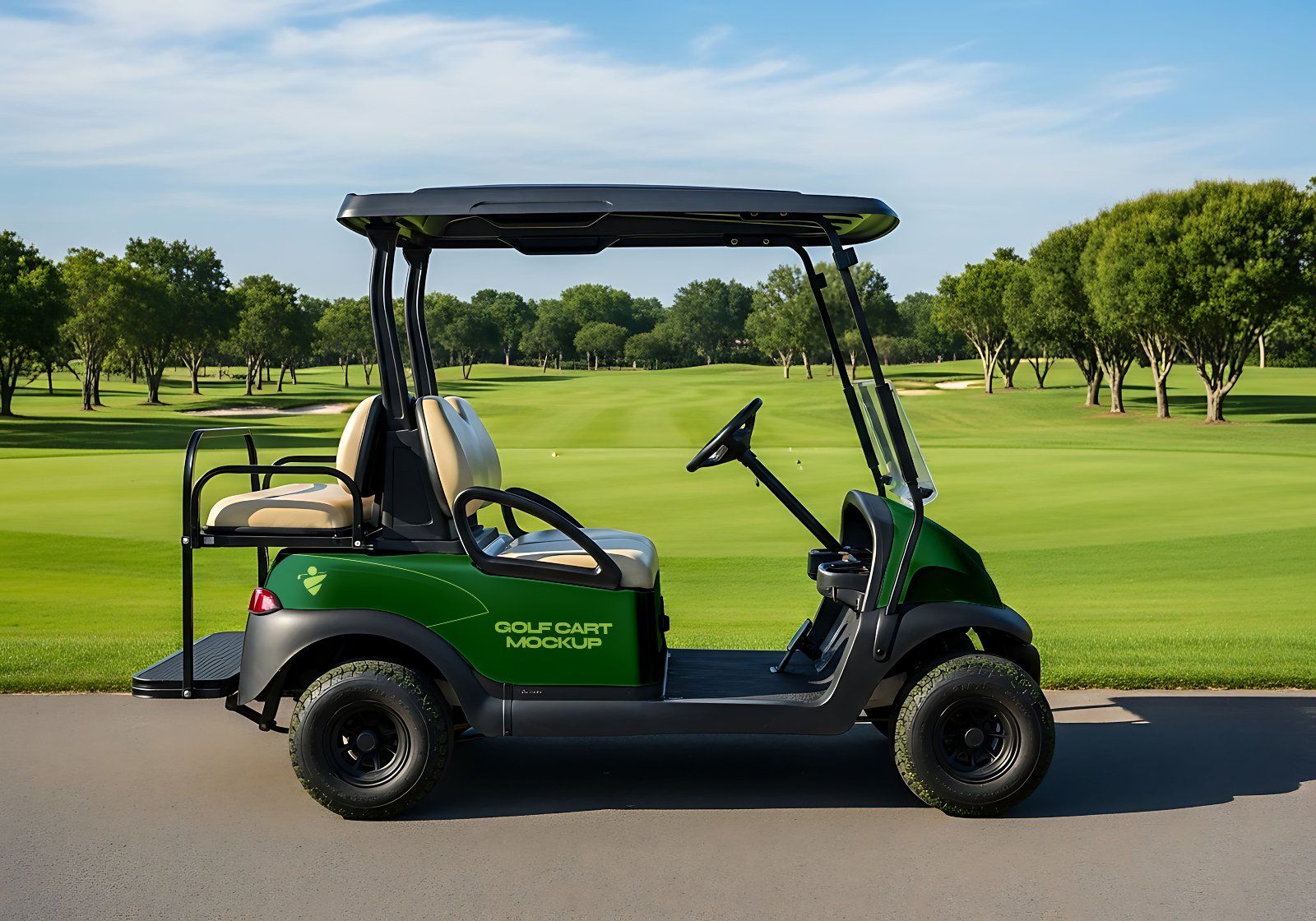 Golf Club Mockup Bundle – 15 PSD Templates for Sports Branding & Merchandise Design