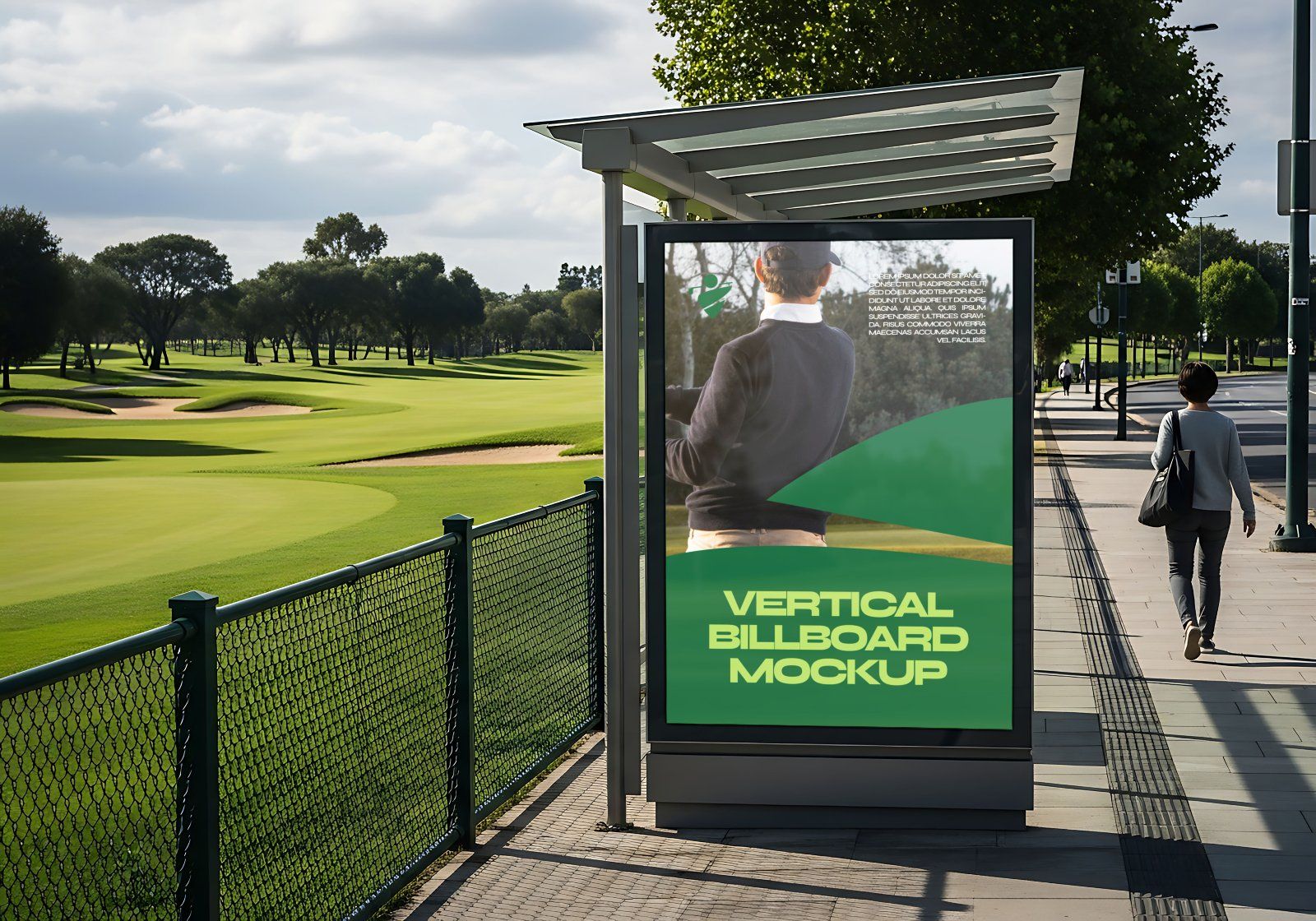 Golf Club Mockup Bundle – 15 PSD Templates for Sports Branding & Merchandise Design