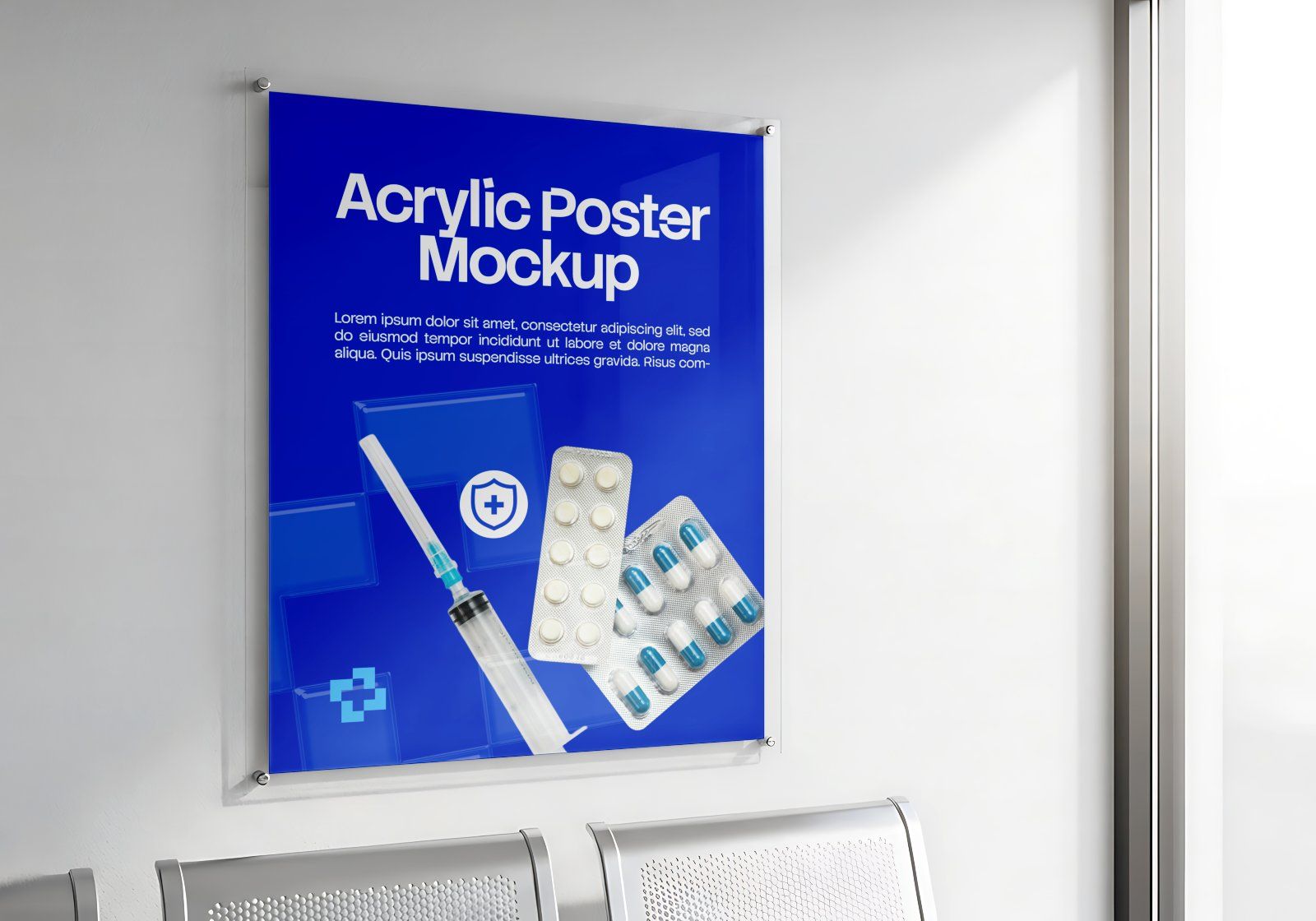 Premium Branding Pharmacy Mockup