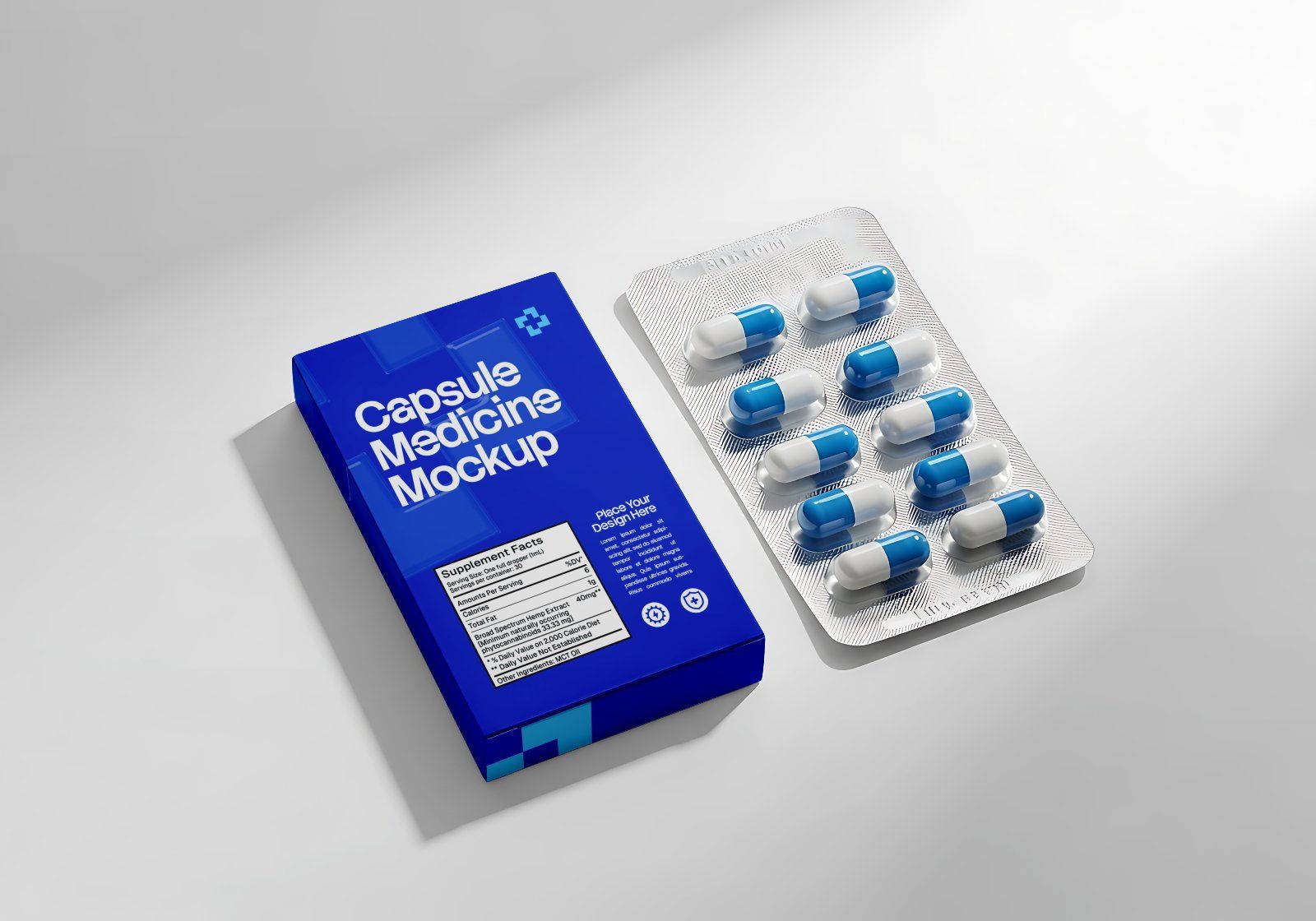 Premium Branding Pharmacy Mockup