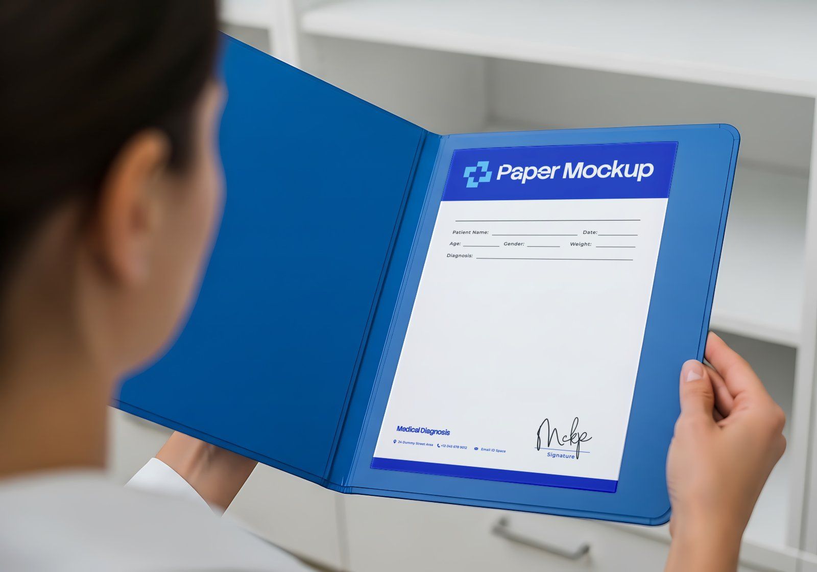 Premium Branding Pharmacy Mockup