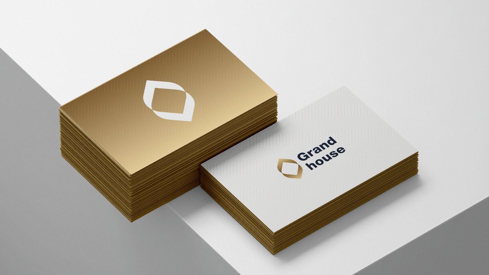 Logo and guideline set for construction company