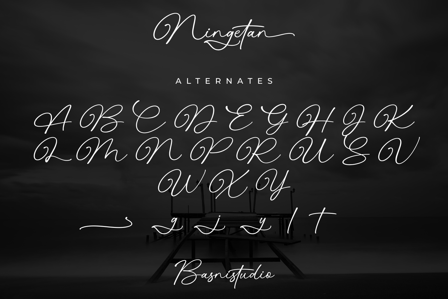 Ningetan Handwritten Font