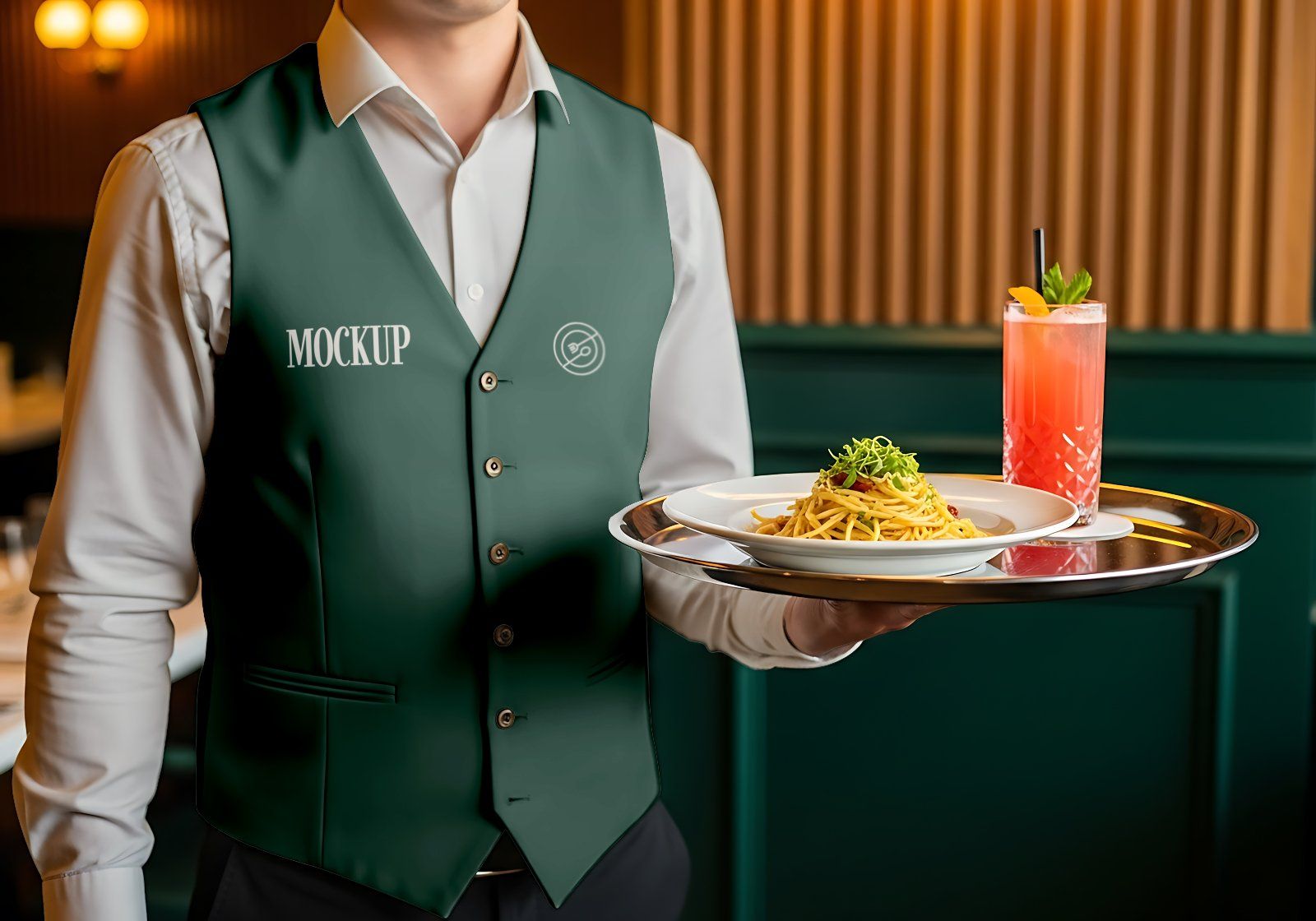 Premium Branding Steak Resto Mockup