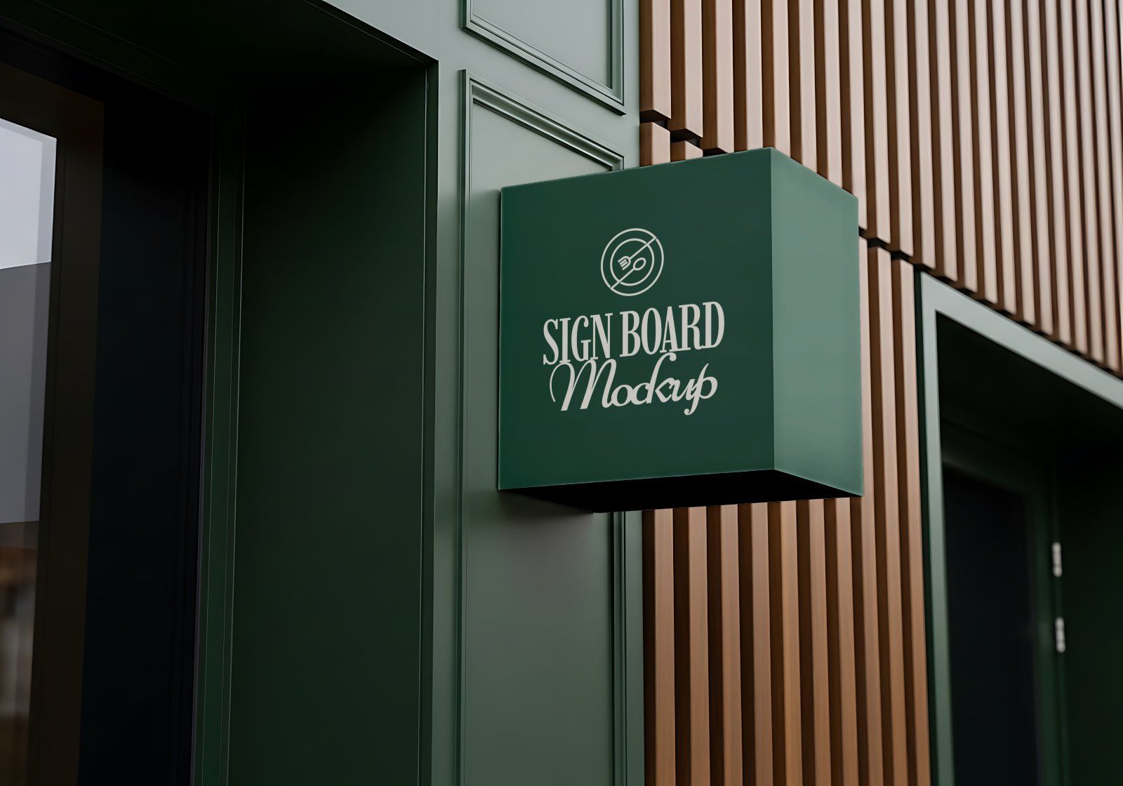 Premium Branding Steak Resto Mockup