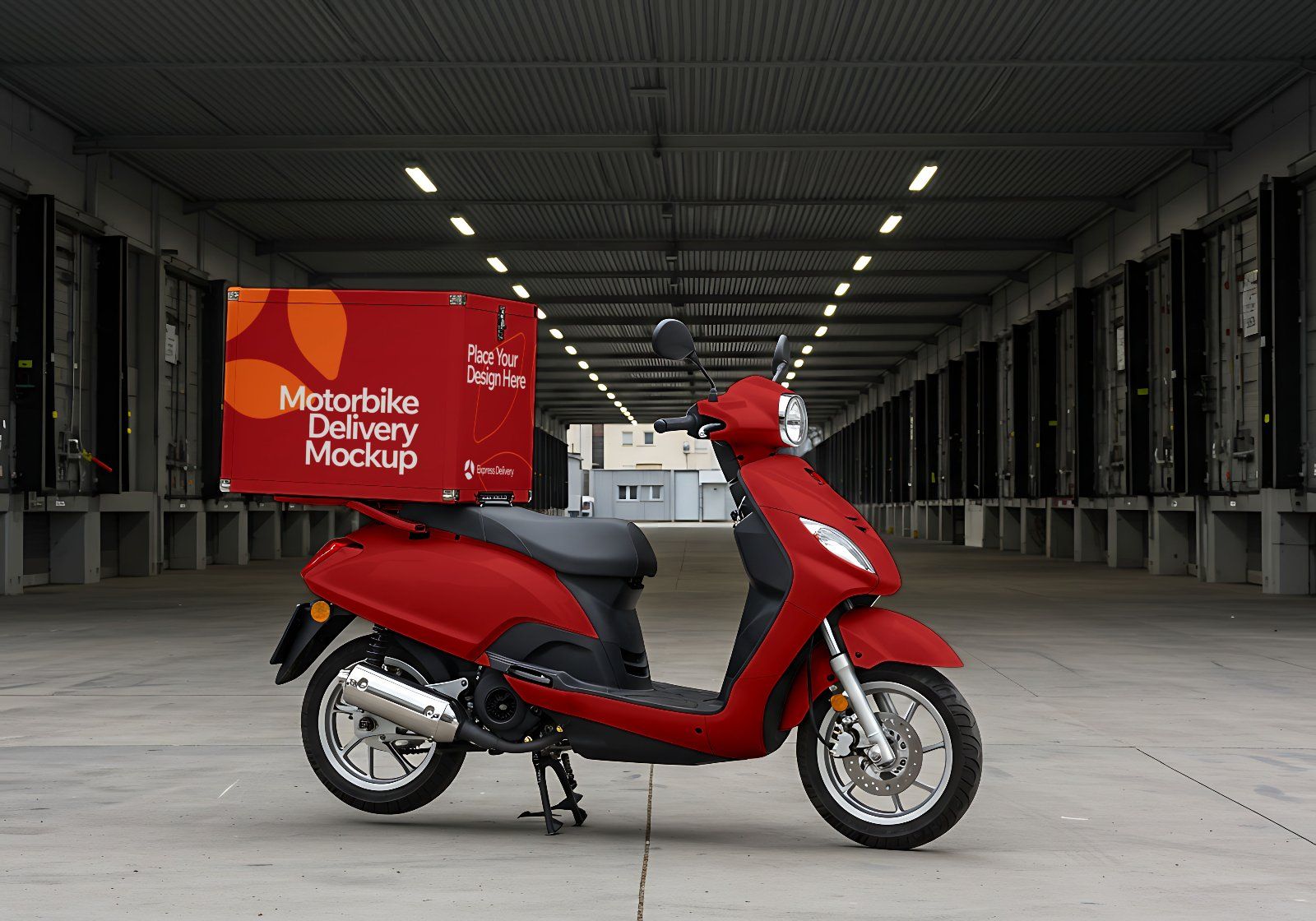 15 Cargo Delivery Mockups – PSD Van, Truck, Plane, Train & Container Branding Kit