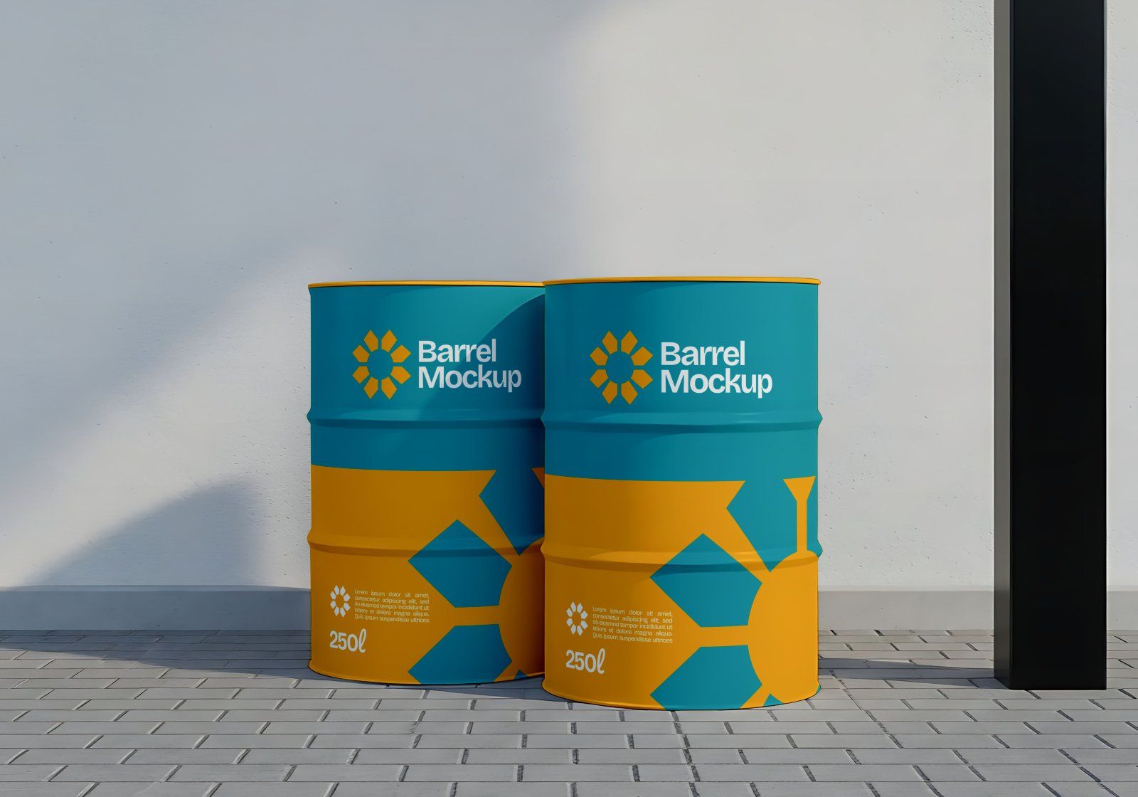 15 PSD Gas Station Branding Mockup Kit – Fuel Dispenser, Truck, Uniform, Billboard Design