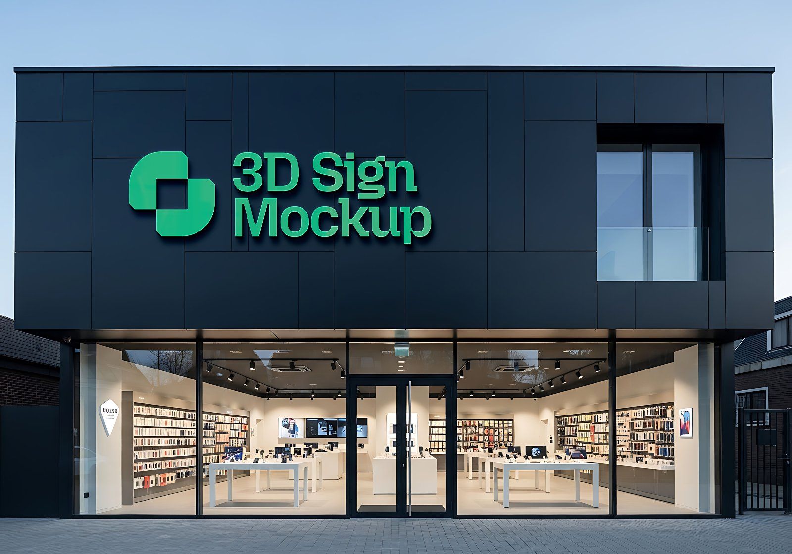 Electronics Store Branding Mockup Bundle – 15 PSD Templates for Device & Retail Design