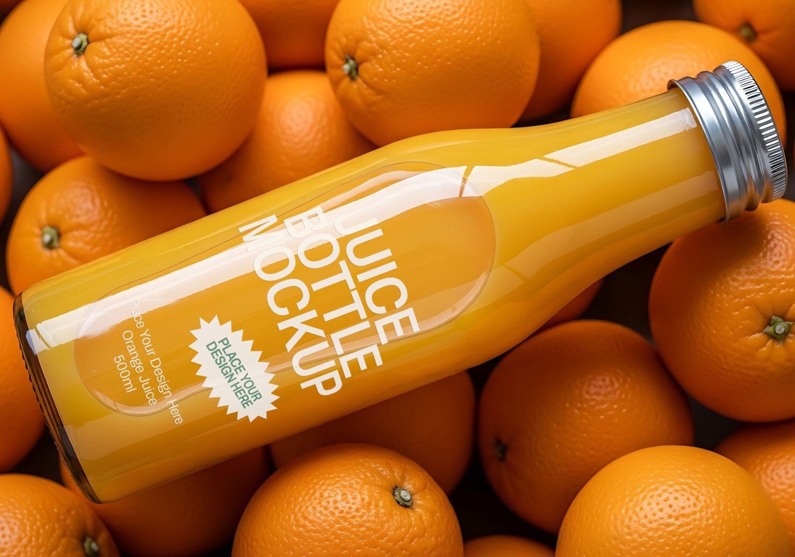 Premium Branding Fruit Market Mockup