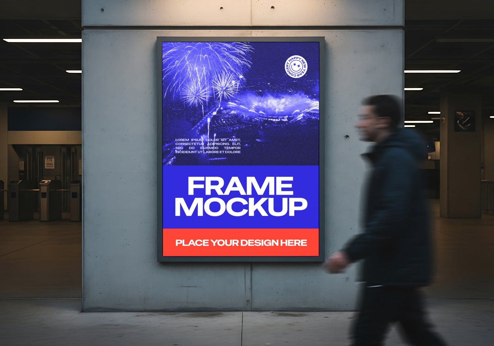 Premium Branding Live Concert Mockup