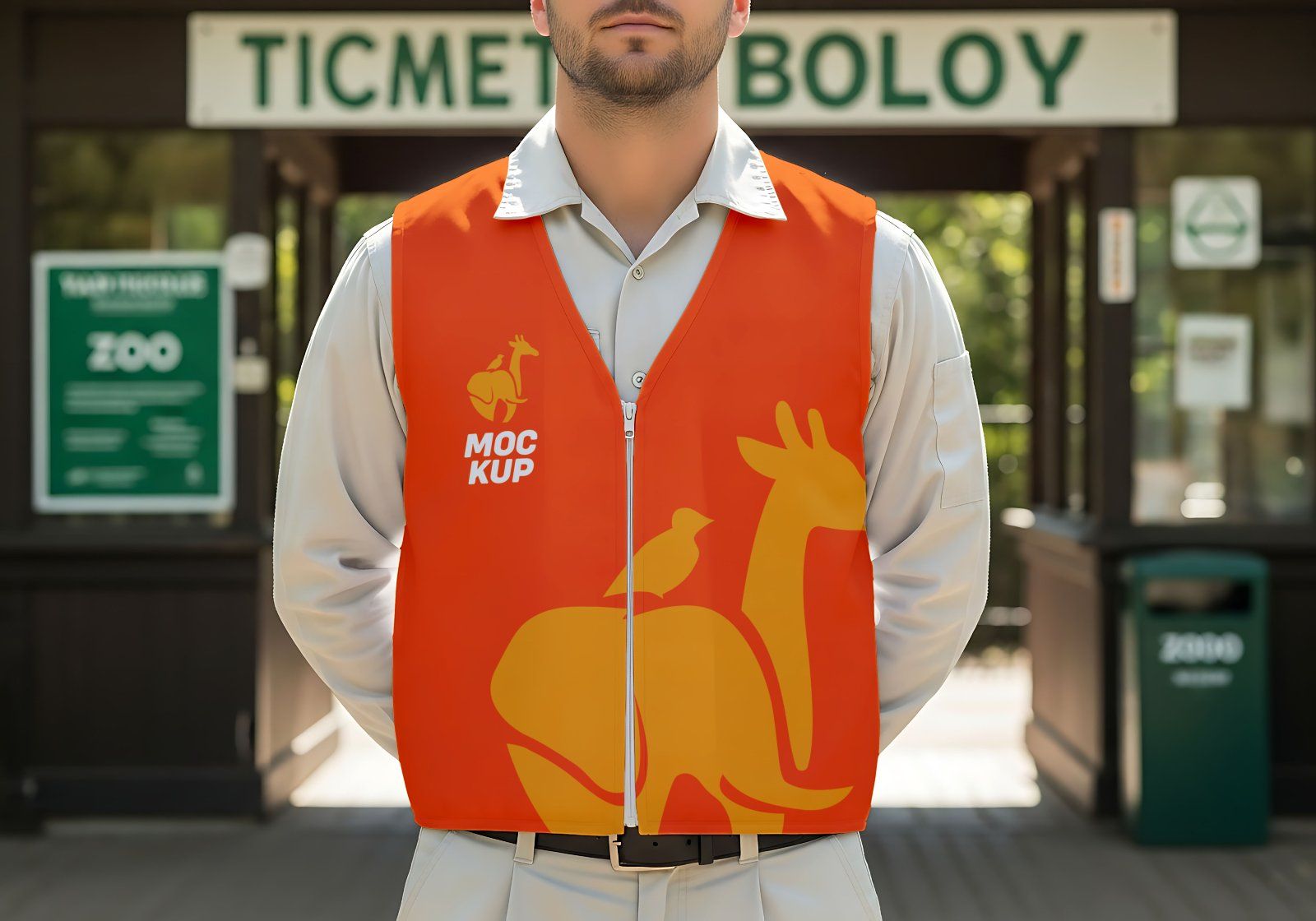 Zoo Branding Mockup Bundle – 15 PSD Templates for Wildlife Park & Animal Conservation Designs