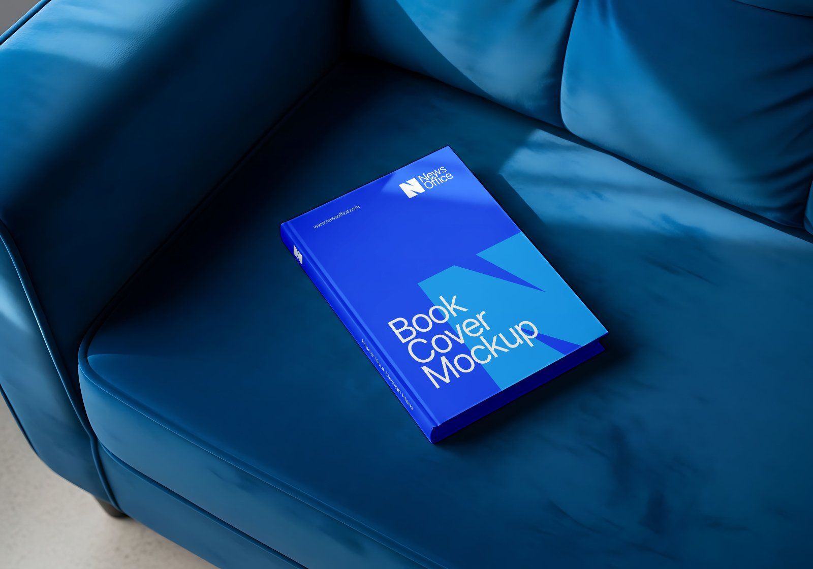 Premium Branding Office News Building Mockup