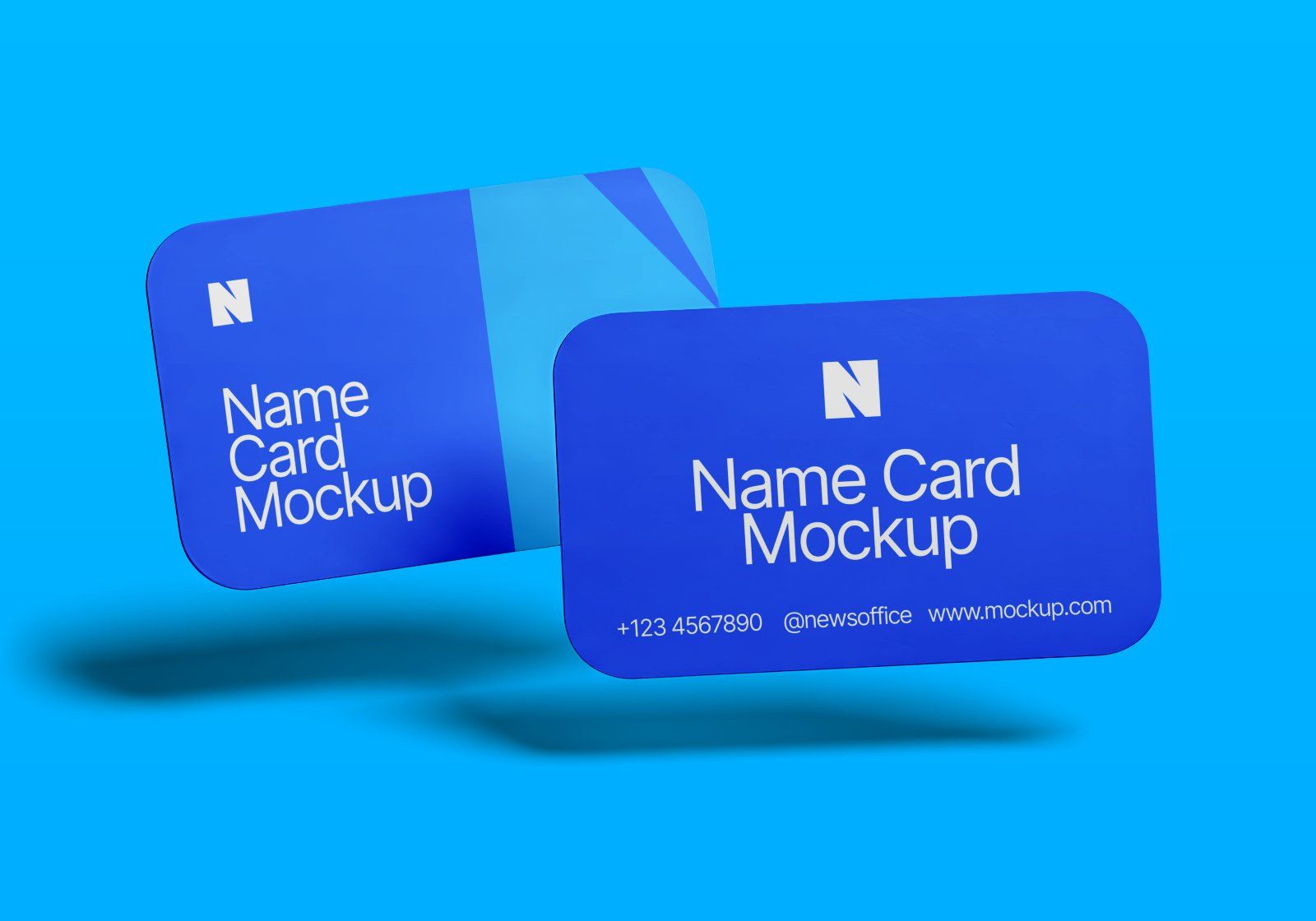 Premium Branding Office News Building Mockup