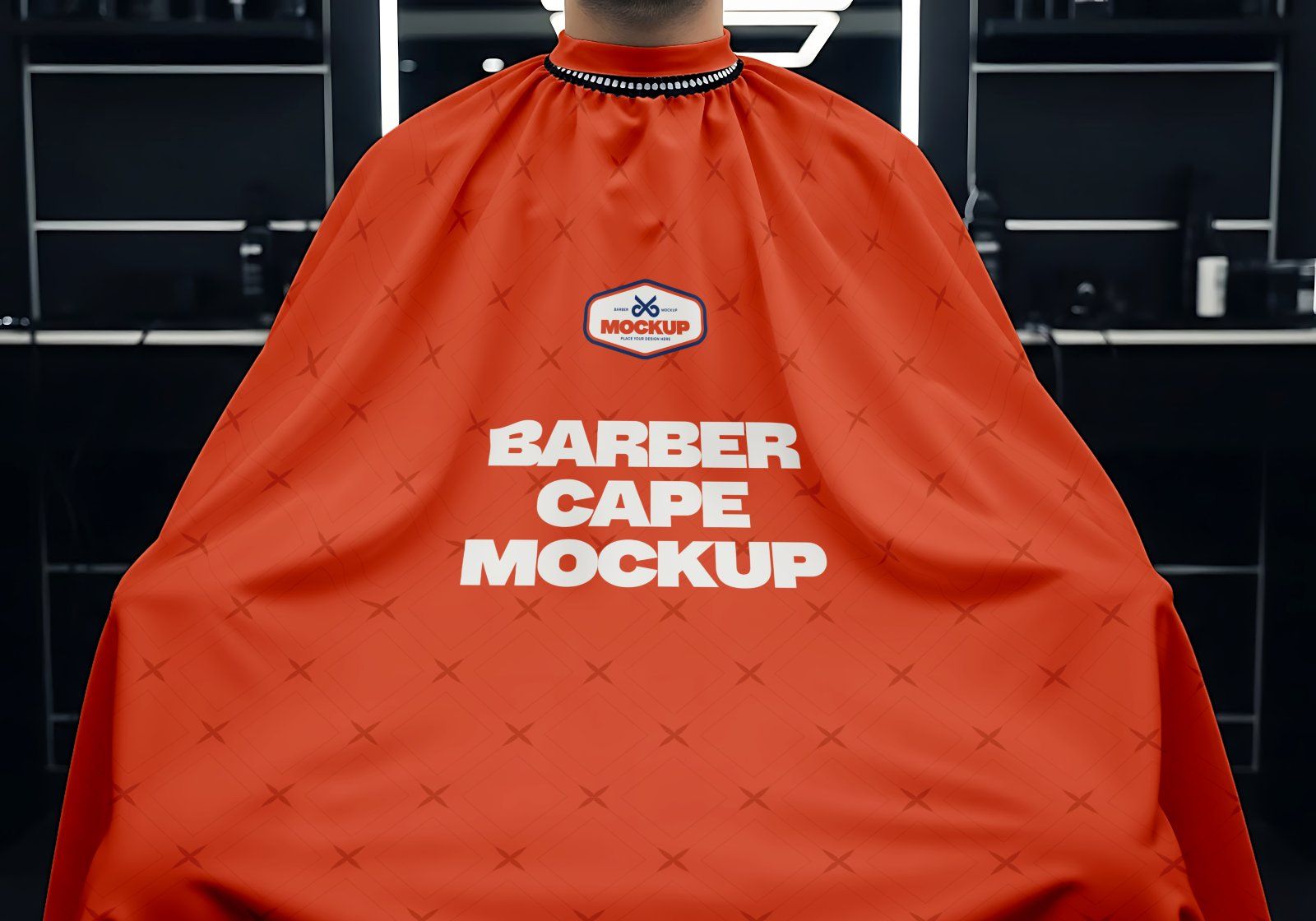 Barbershop Mockup Bundle – 15 Premium PSD for Barber Branding & Grooming Products