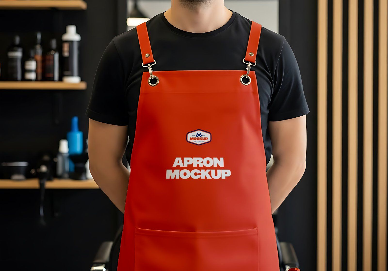 Barbershop Mockup Bundle – 15 Premium PSD for Barber Branding & Grooming Products