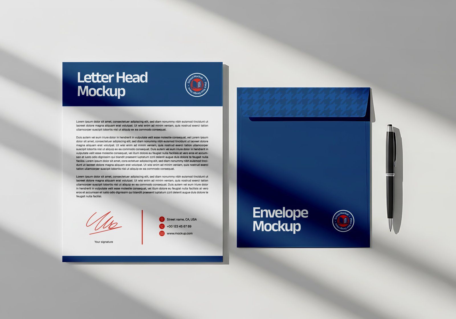 Premium Branding New School Mockup