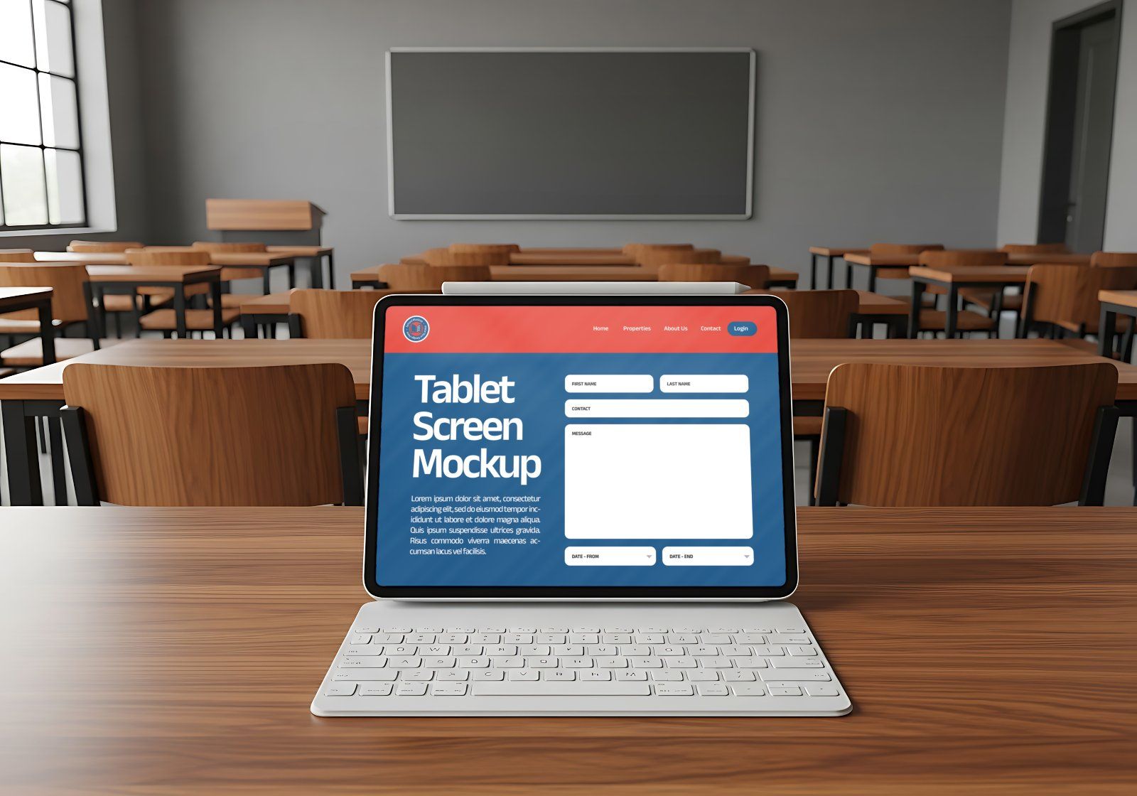 Premium Branding New School Mockup