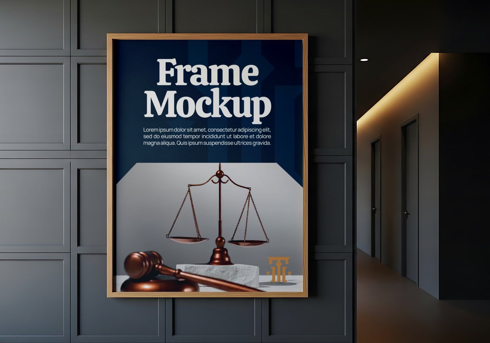 Premium Branding Office Lawyer Mockup