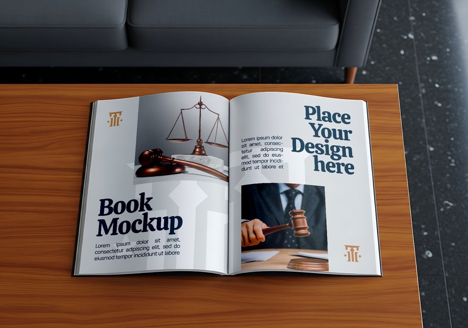 Premium Branding Office Lawyer Mockup