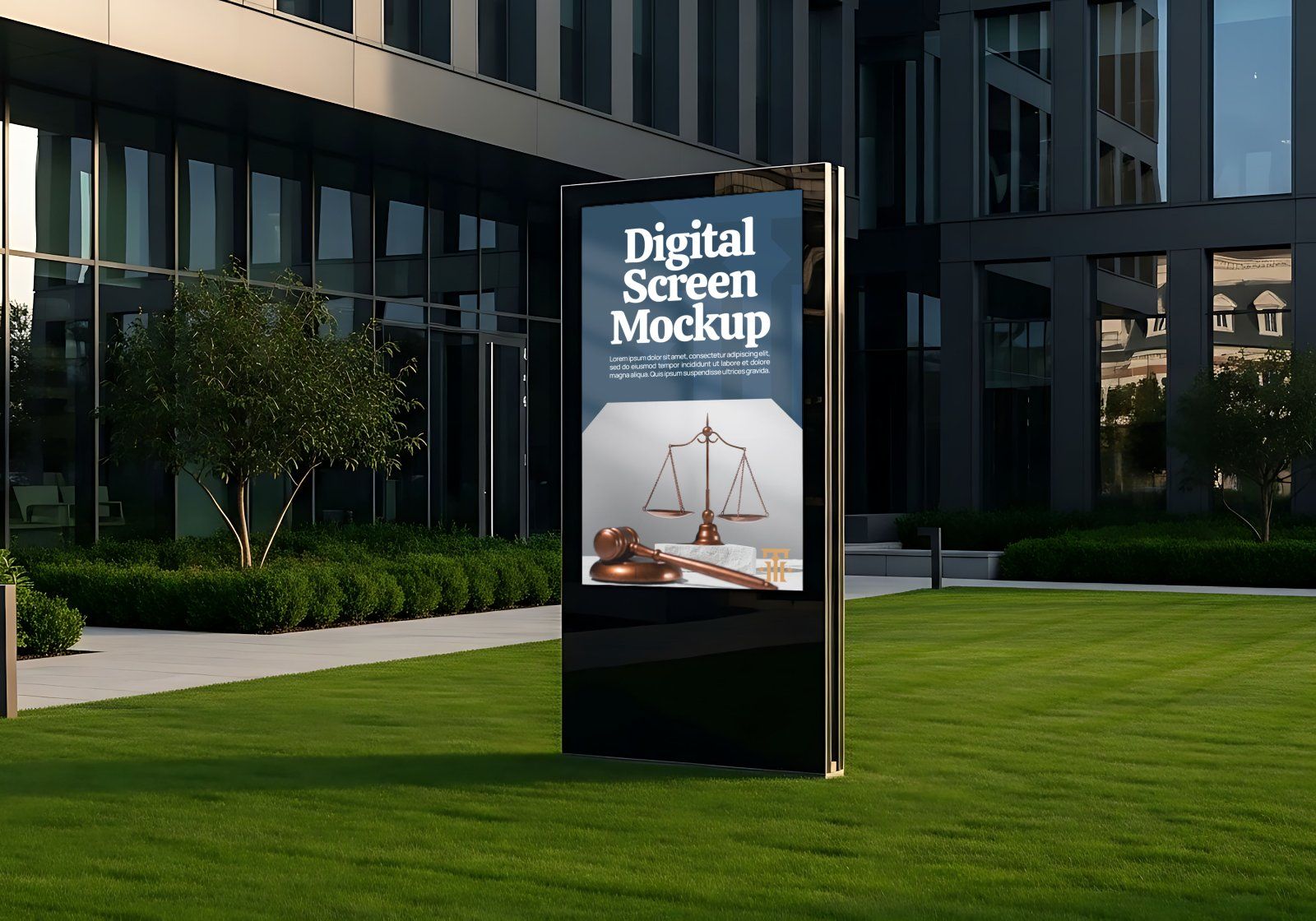 Premium Branding Office Lawyer Mockup