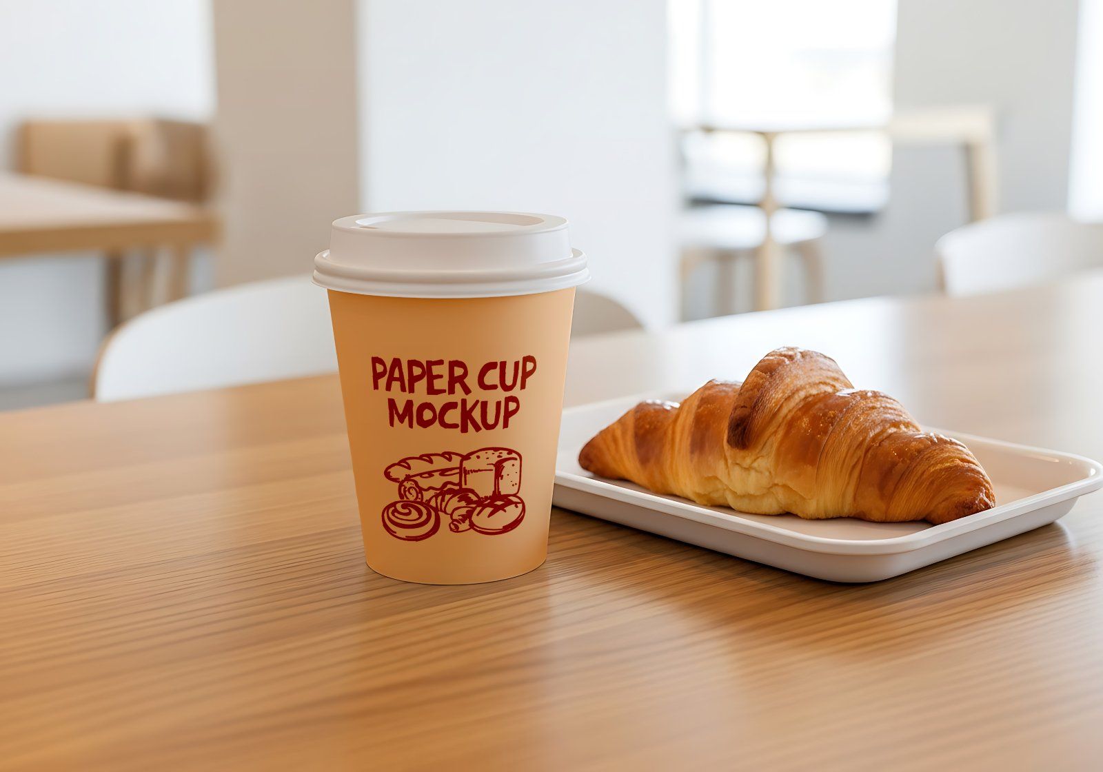 Bakery & Coffee Shop Mockup Bundle – 15 PSD Templates for Café Branding and Packaging Design