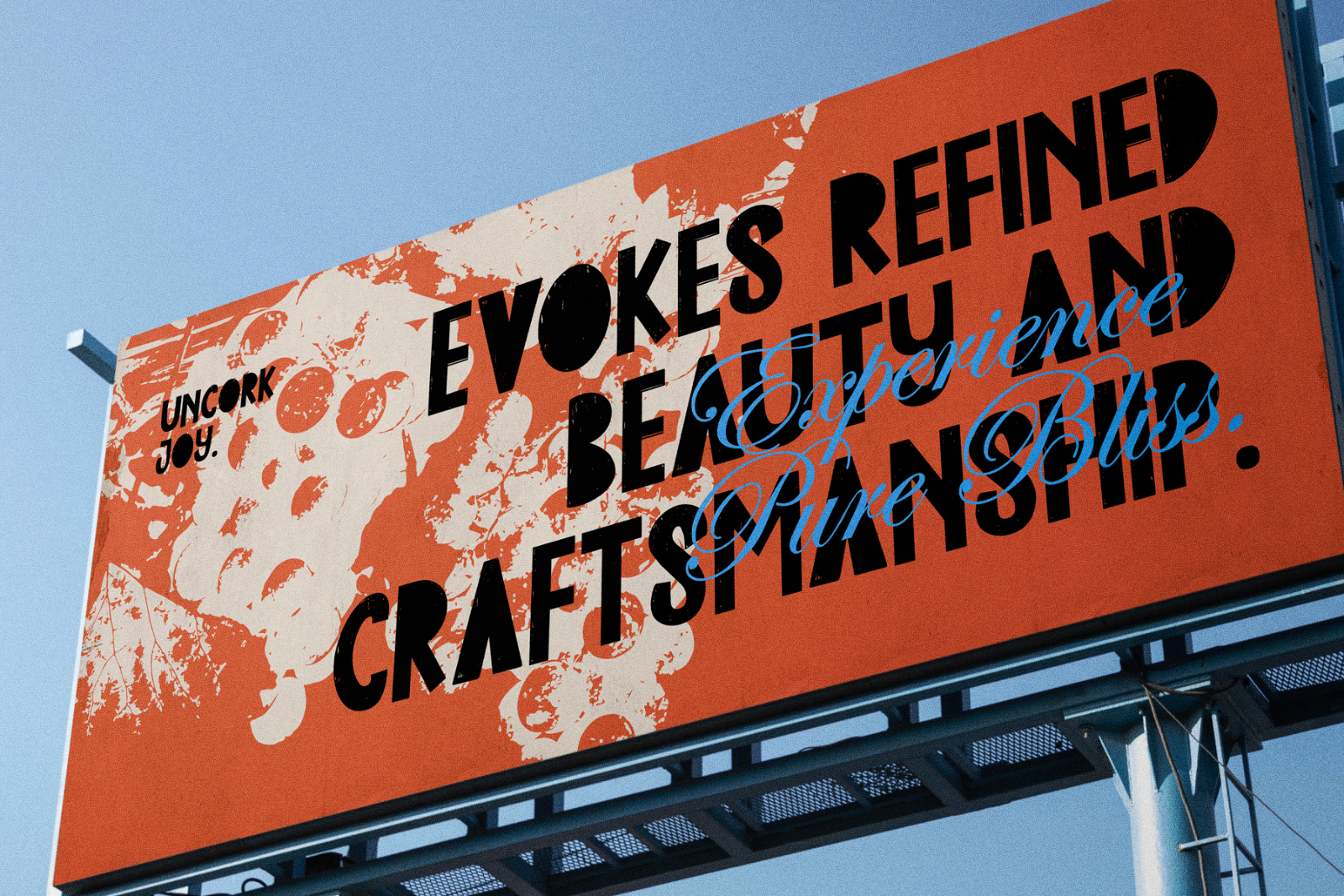 Edge Blocks - Textured Display Typeface