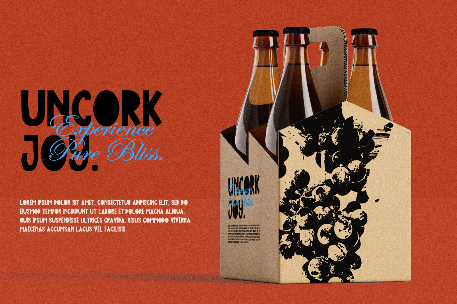 Edge Blocks - Textured Display Typeface