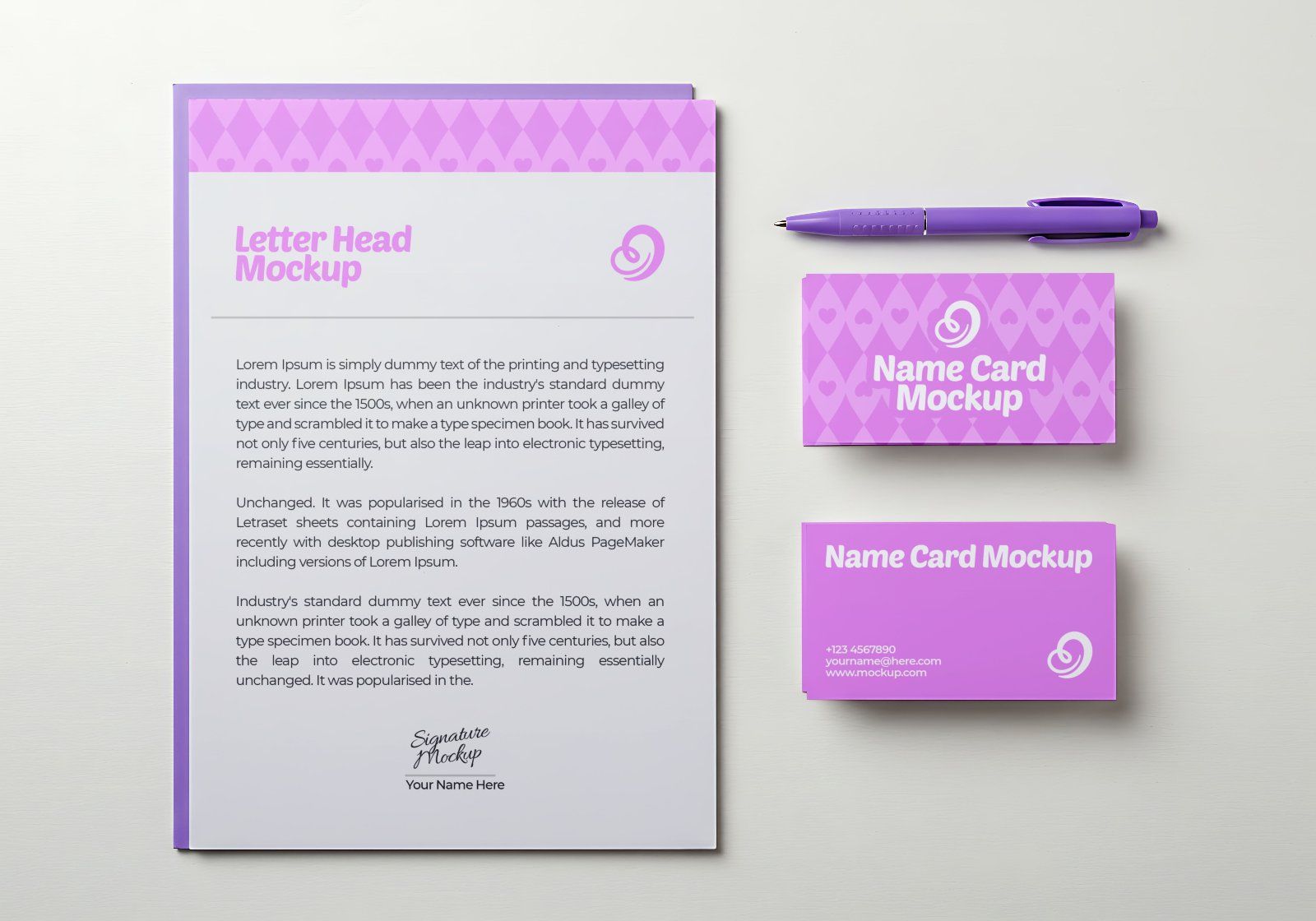 15 Baby Shop Mockups – PSD Onesie, Dress, Gift Box, Sign, Wrapping & Tag Kit