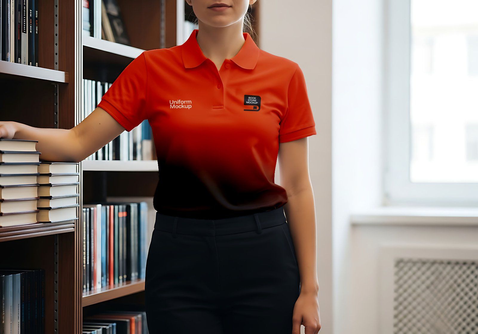 Premium Branding Book Store Mockup