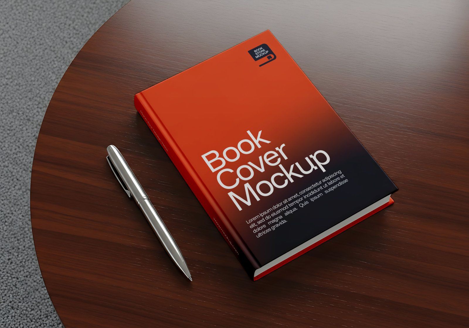 Premium Branding Book Store Mockup