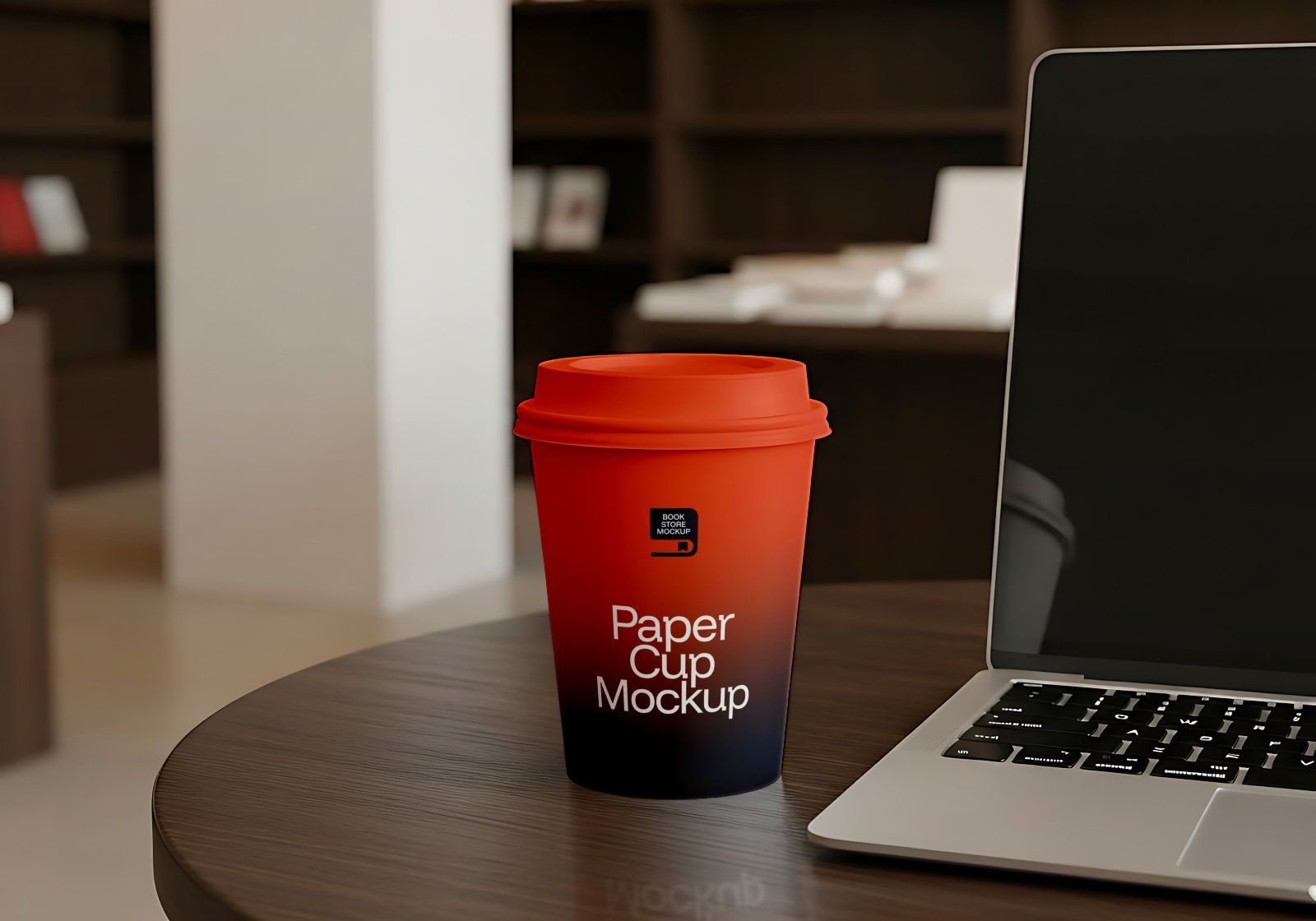 Premium Branding Book Store Mockup