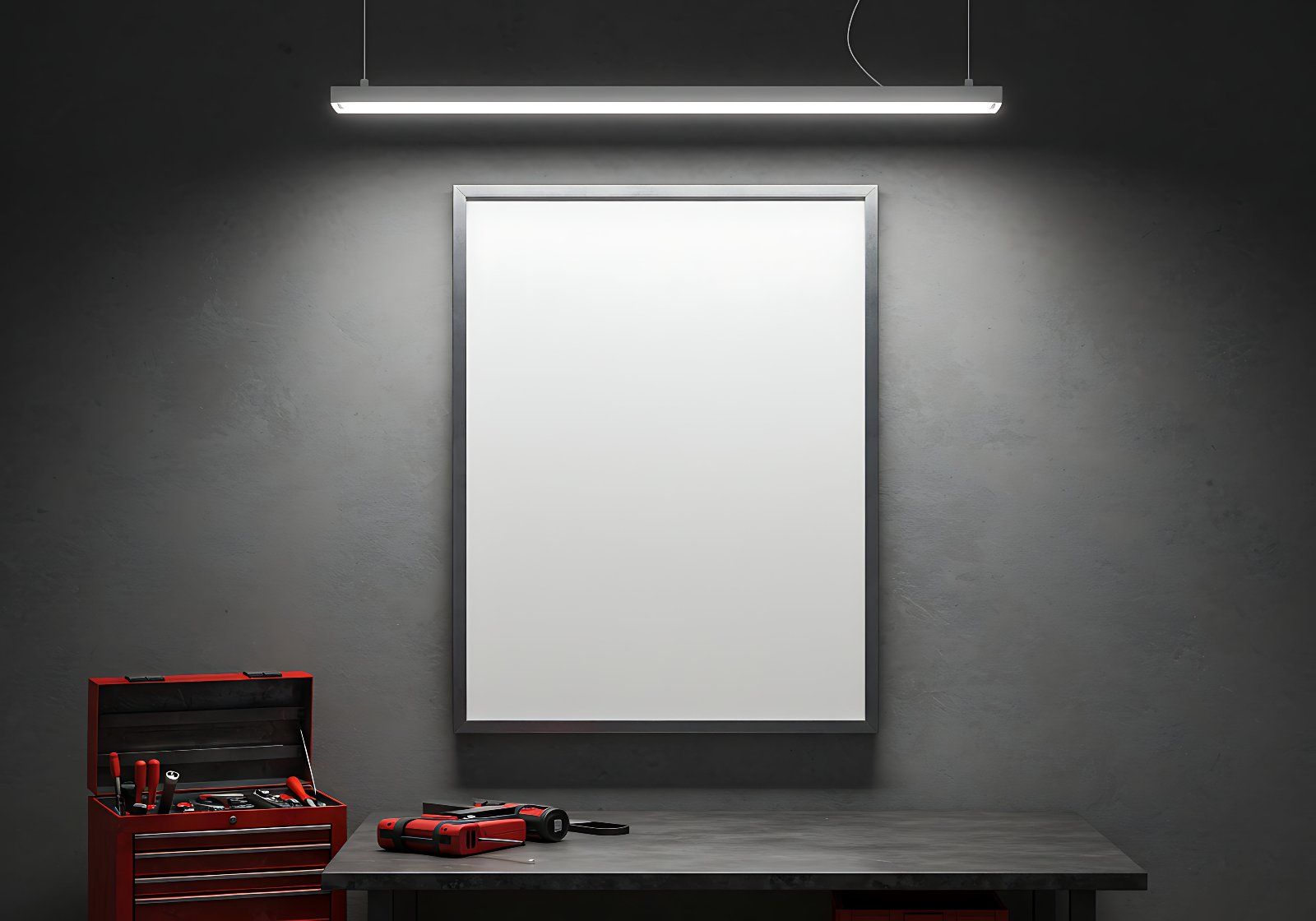 FREE Workshop Poster Mockup