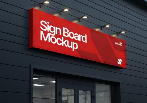 16 Workshop & Car Wash Mockups – PSD Toolbox, Flyer, Uniform, Door, and Product Label Kit