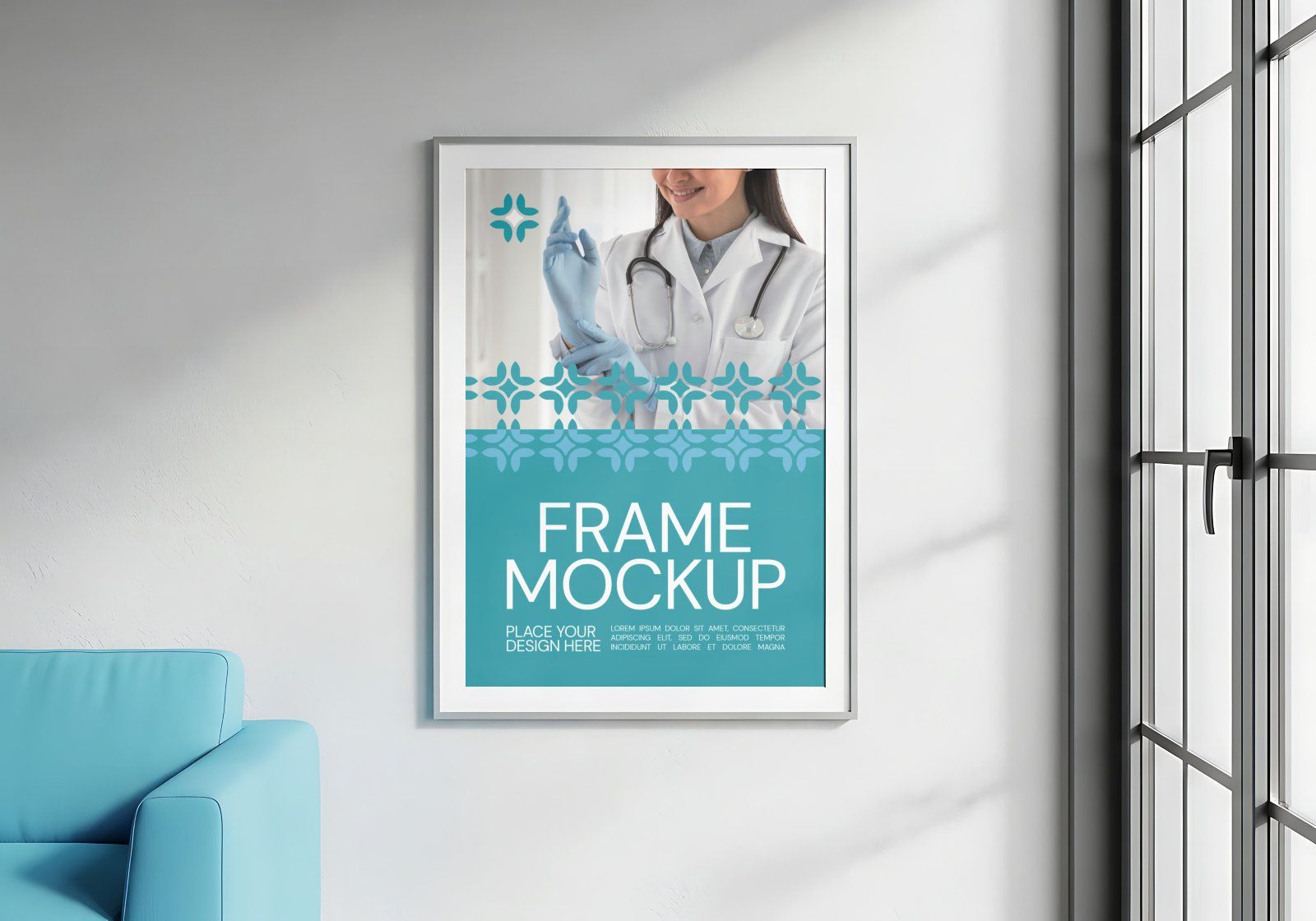 Premium Branding Clinic Mockup - 15 PSD File