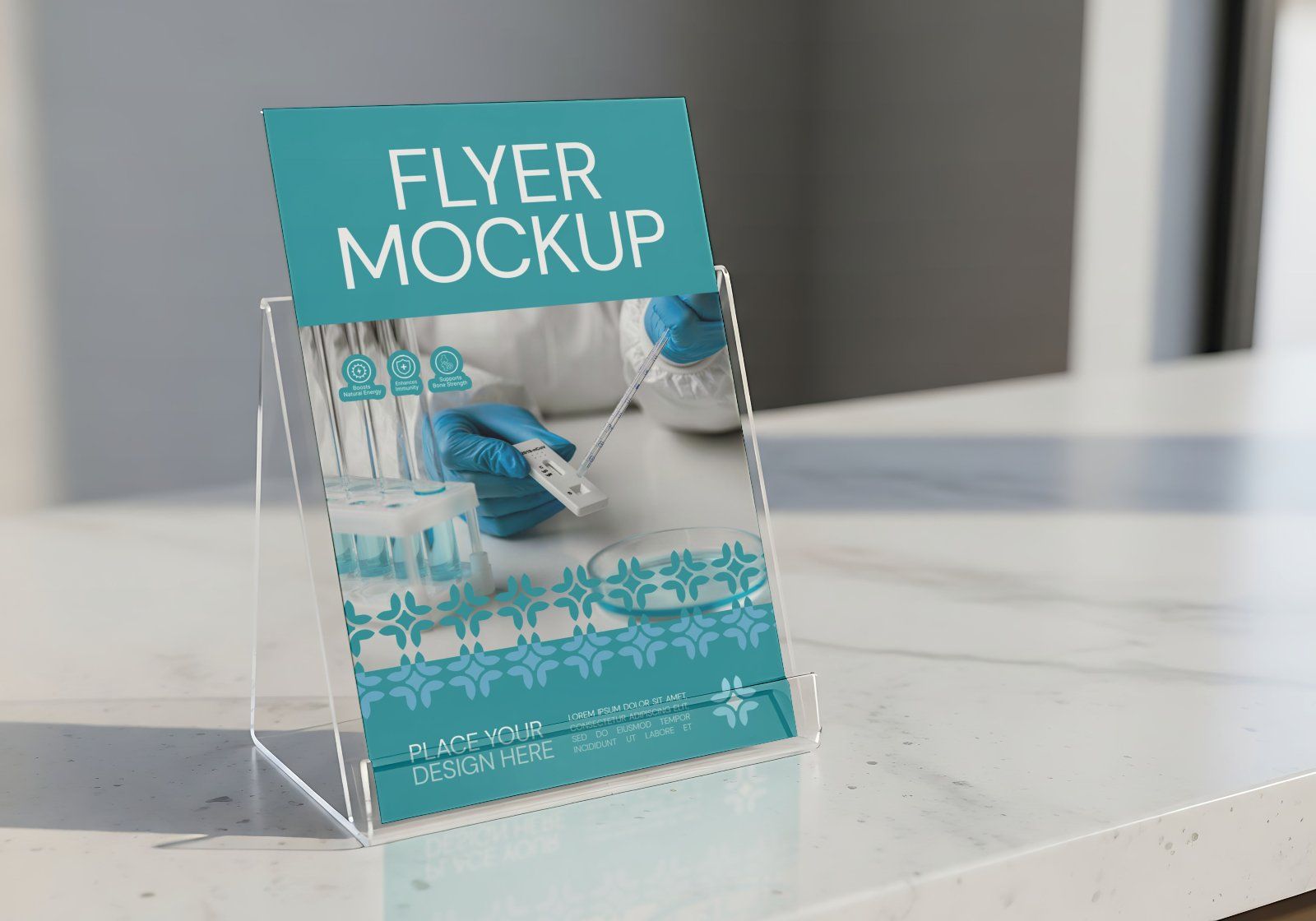 Premium Branding Clinic Mockup - 15 PSD File