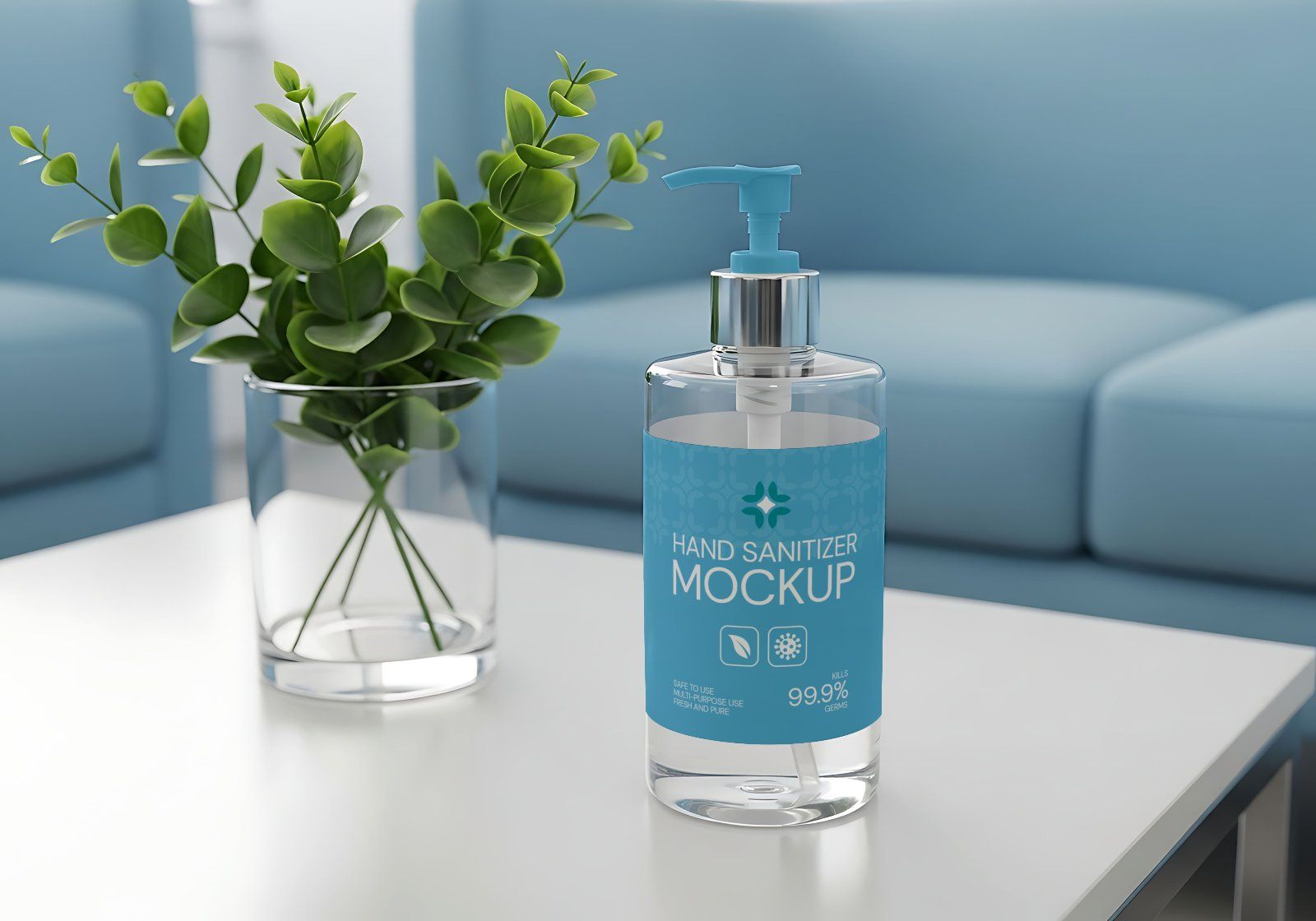 Premium Branding Clinic Mockup - 15 PSD File