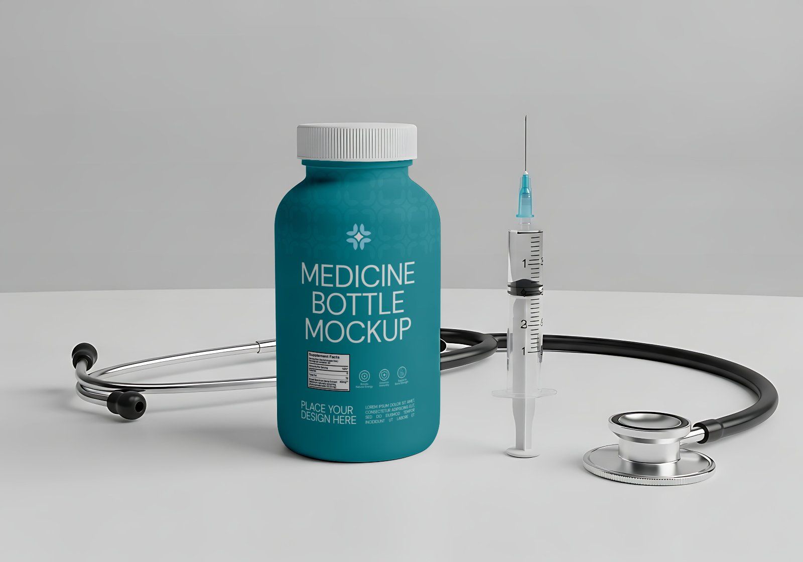 Premium Branding Clinic Mockup - 15 PSD File