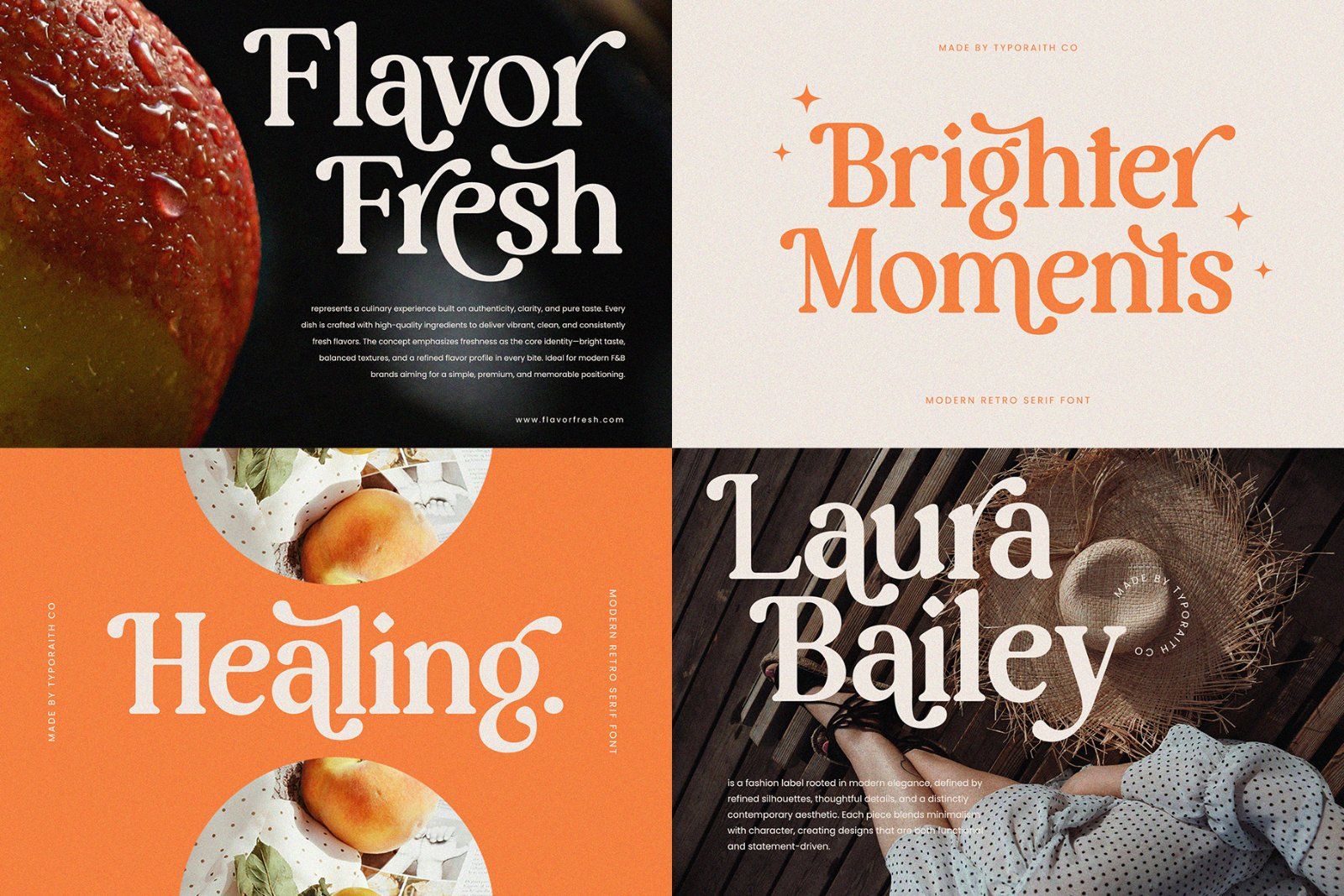 Modern Serif & Script Font Bundle