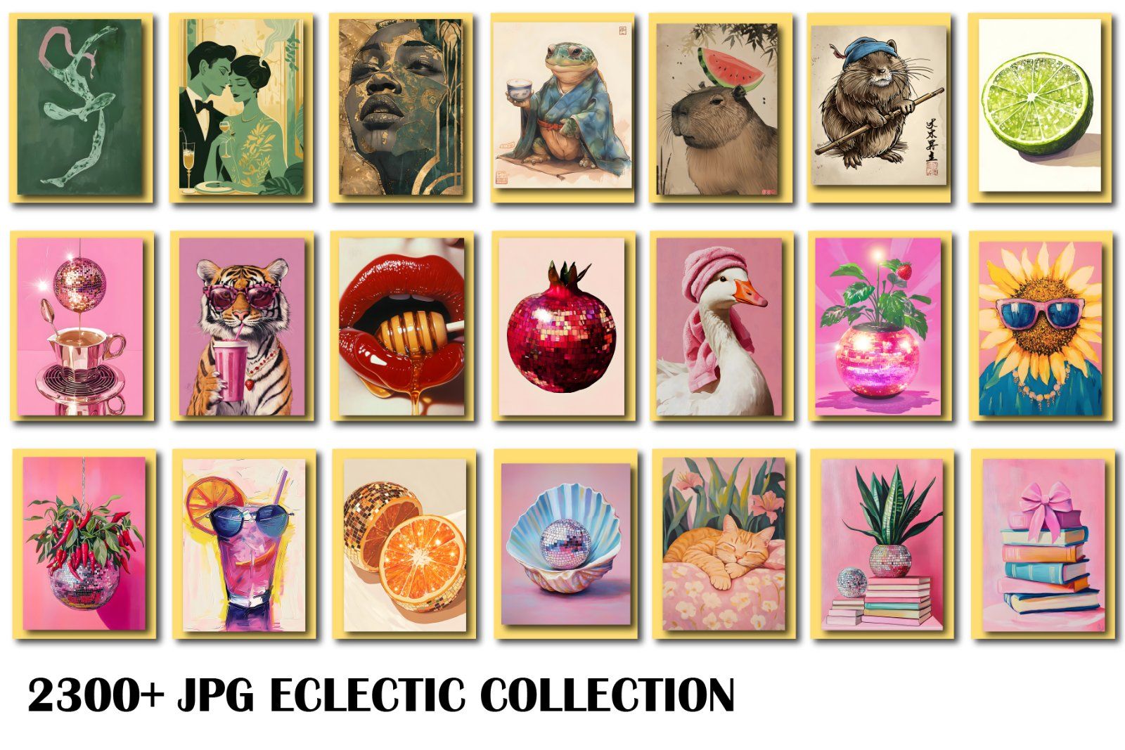 Eclectic Wall Art Collection Entire Shop Sale, Bundle Wall Art, Aesthetic wall posters, Wall Art, De