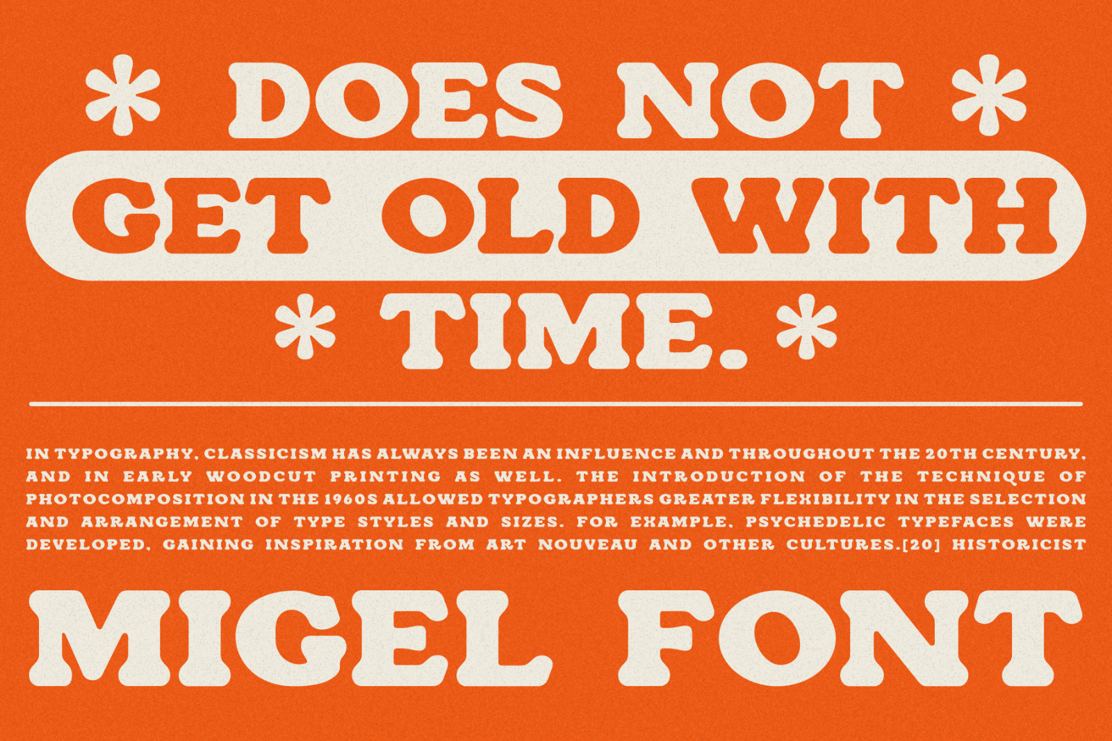 Migel - Font