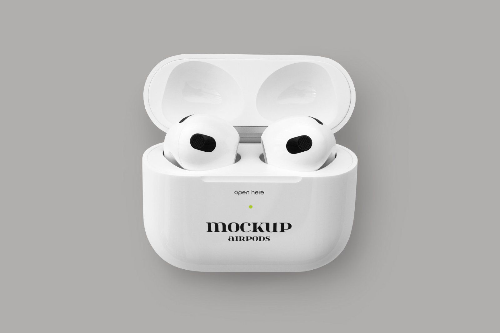 AirPods 3 Mockup free download
