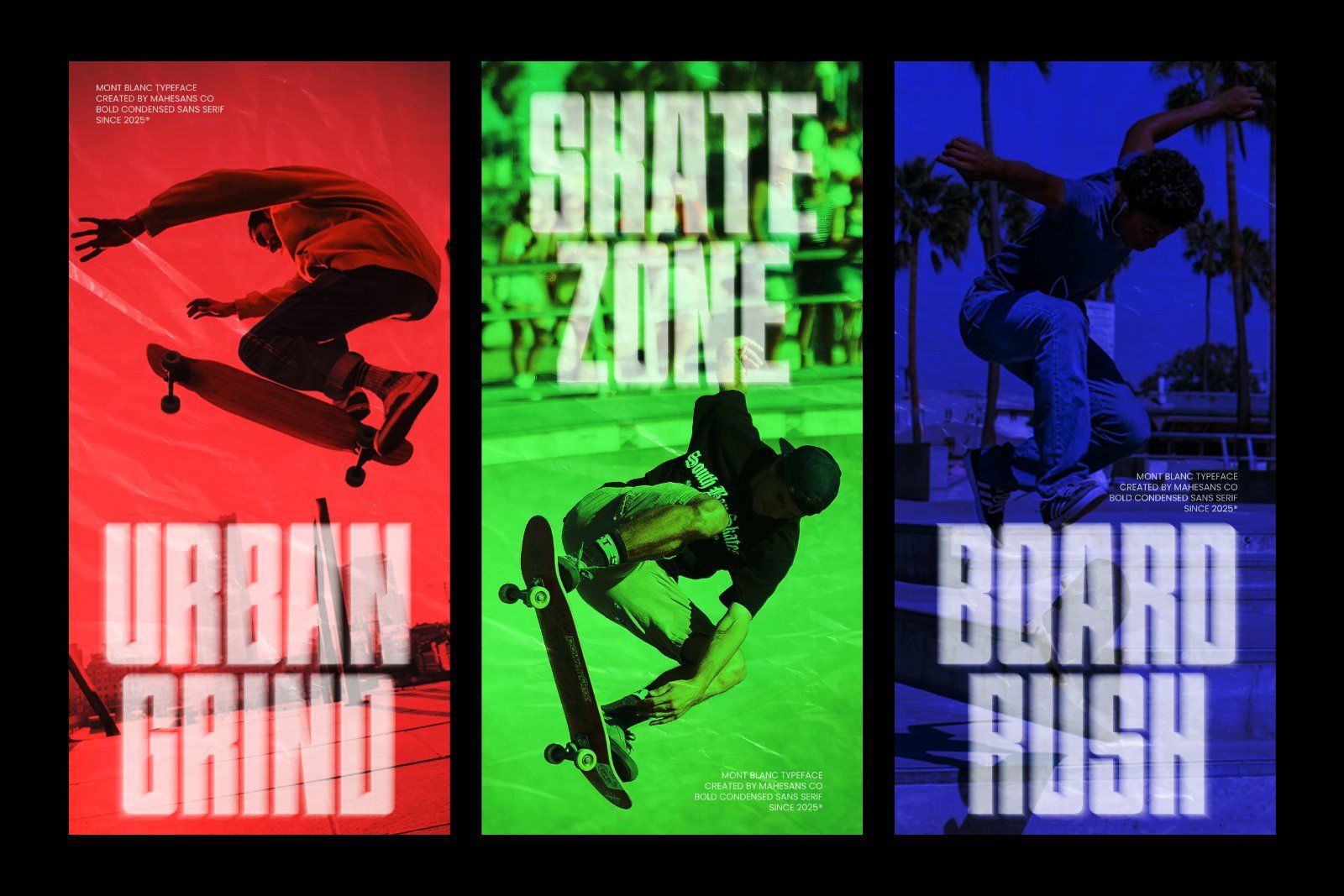 Mont Blanc - Condensed Sans Serif