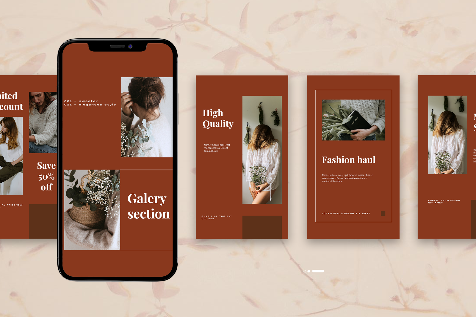 BUNDLE INSTAGRAM TEMPLATE MINIMALIS