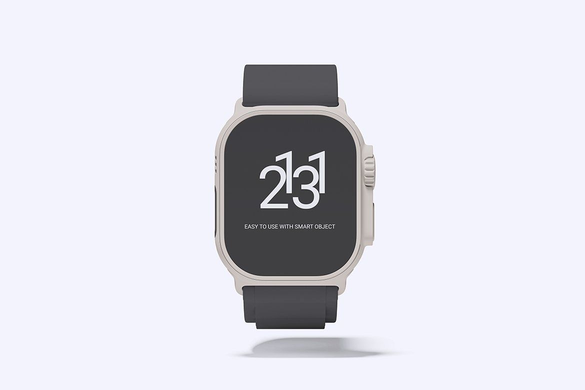 Apple Watch Mockup (4 Objects)