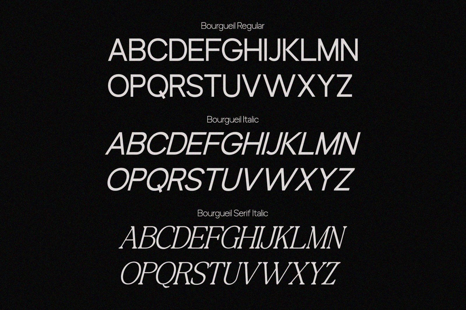 Bourgueil | Variable Sans Serif