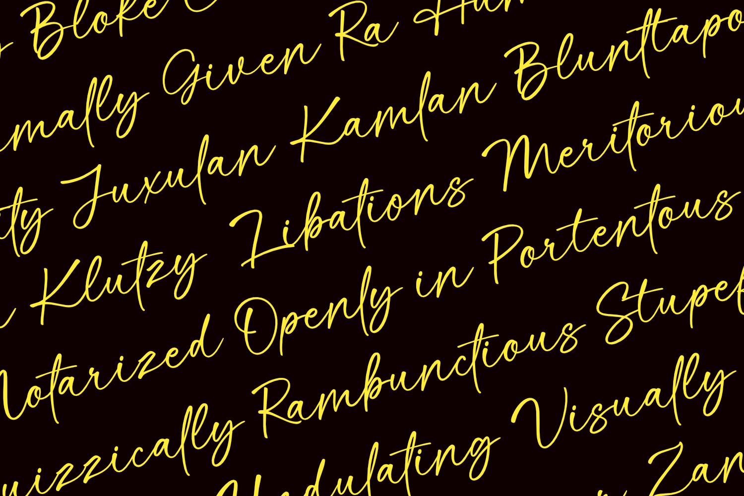 Mallia Handwritten FOnt