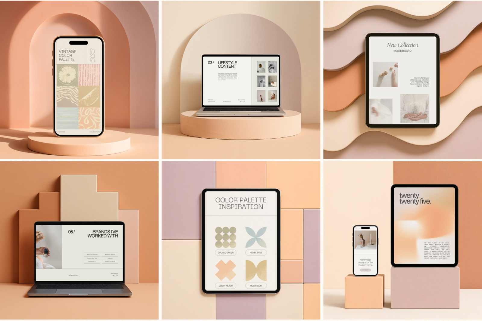 50 Digital Devices Canva Mockups