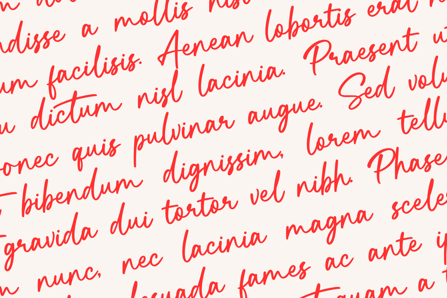 Nesta Mastone Handwriting Font