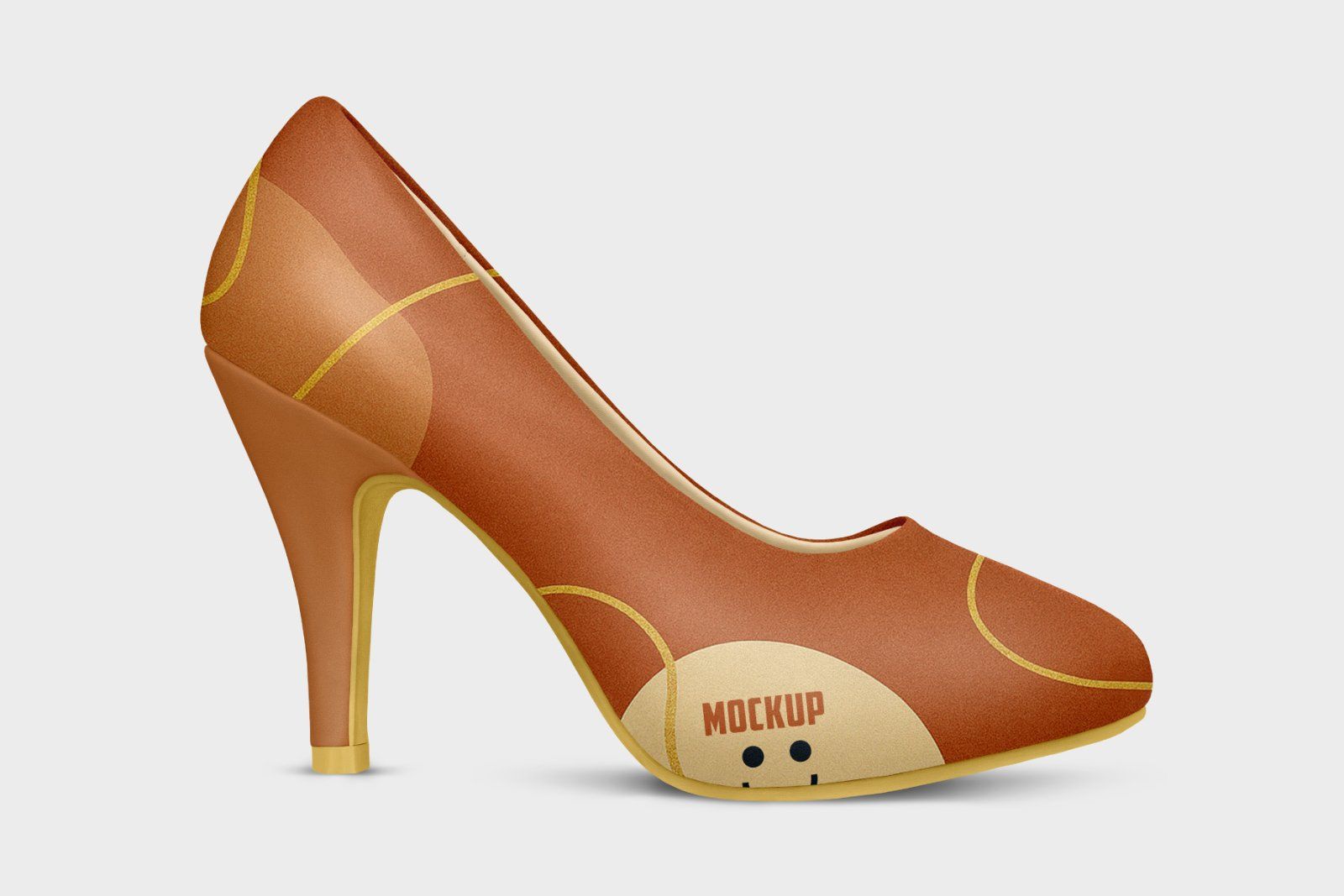 High Heels Shoes Mockup Set psd file